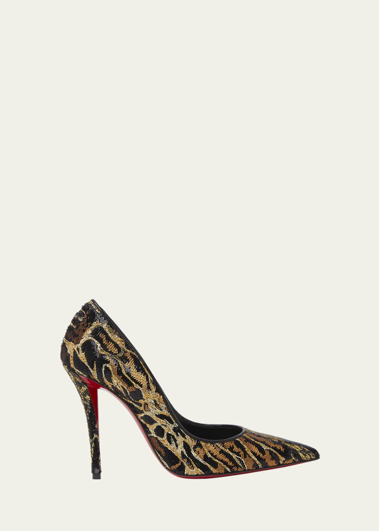 Sequin louboutins top