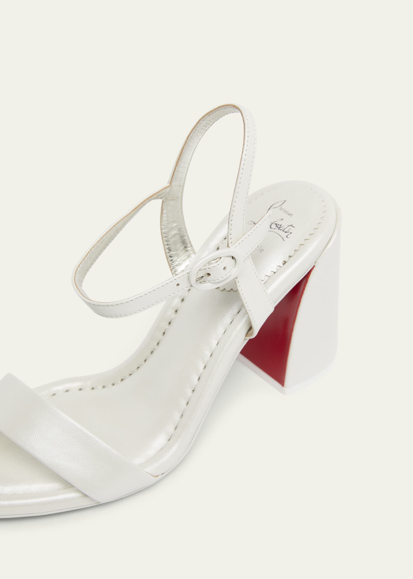 Christian Louboutin Miss Jane Red Sole Sandals Image 3 of 4