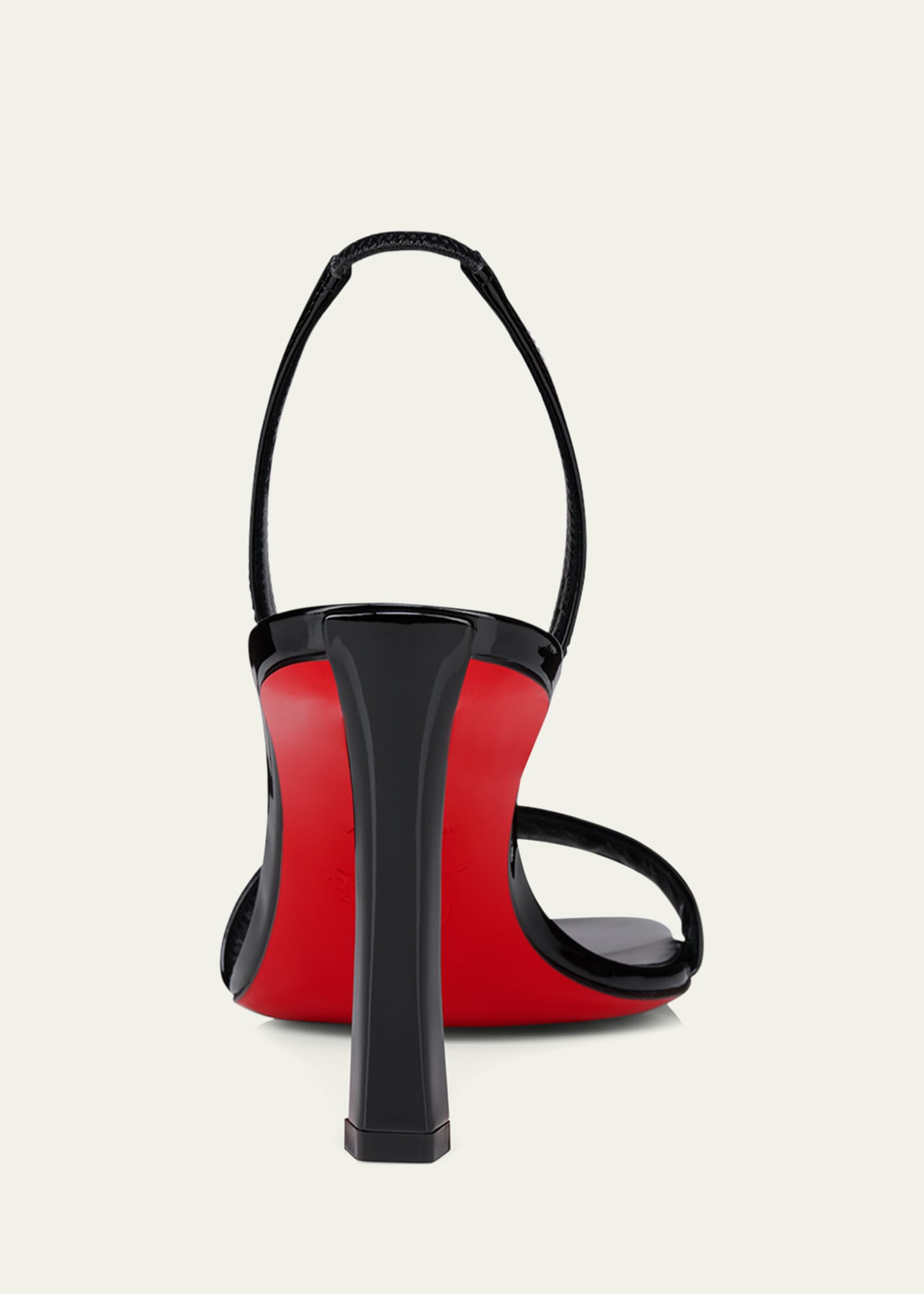 Christian Louboutin Condora Leather Red Sole Slingback Sandals Image 6 of 6