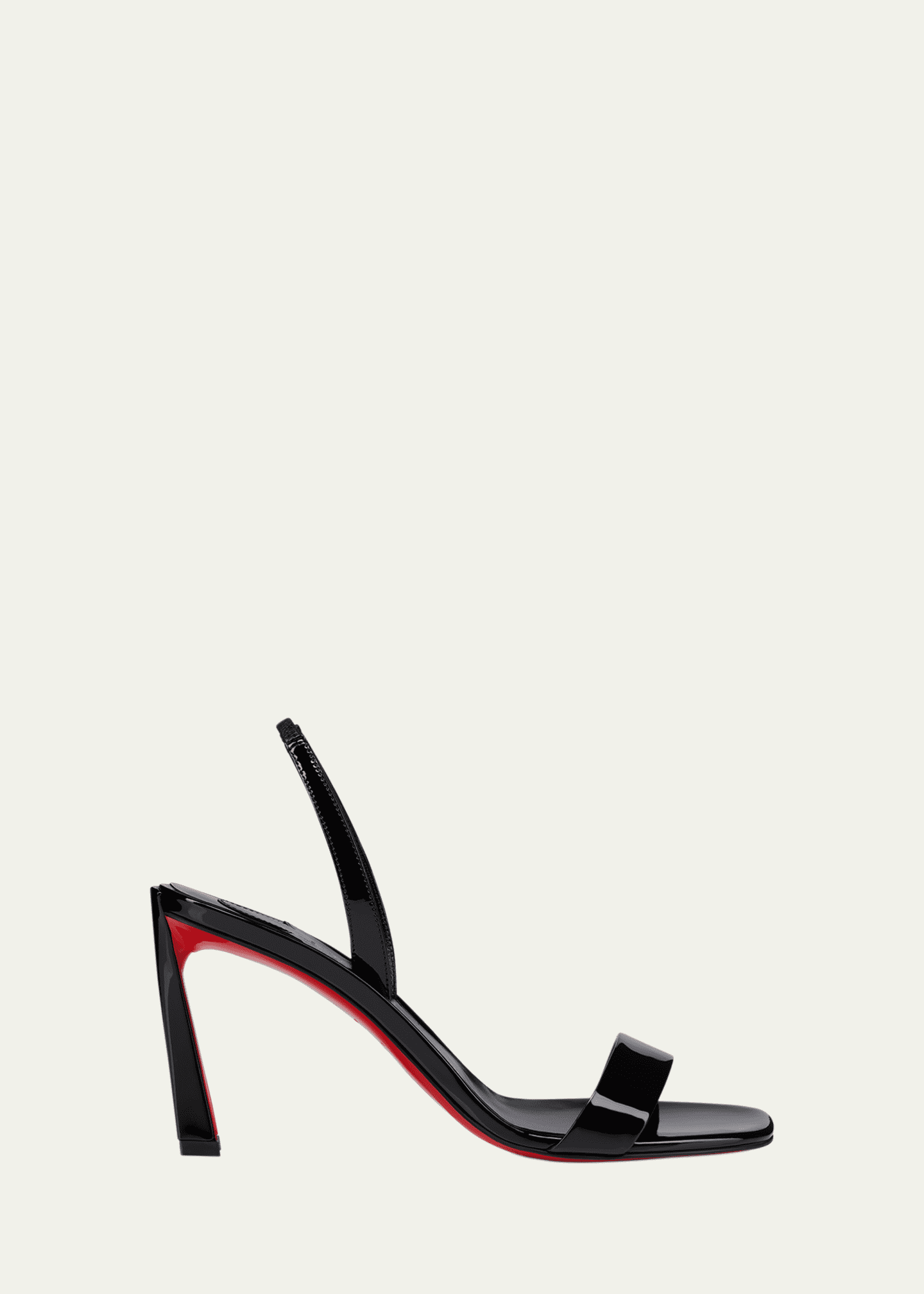 Christian Louboutin Condora Leather Red Sole Slingback Sandals Image 1 of 6