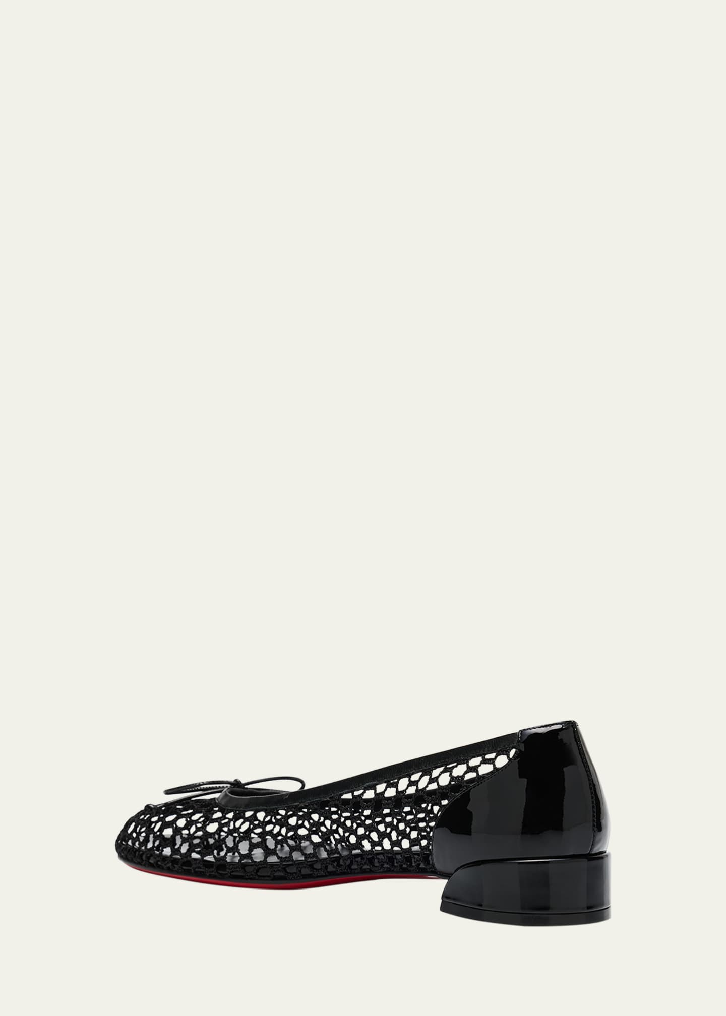 Christian Louboutin Sweet Jane Net Red Sole Ballerina Flats Image 4 of 7