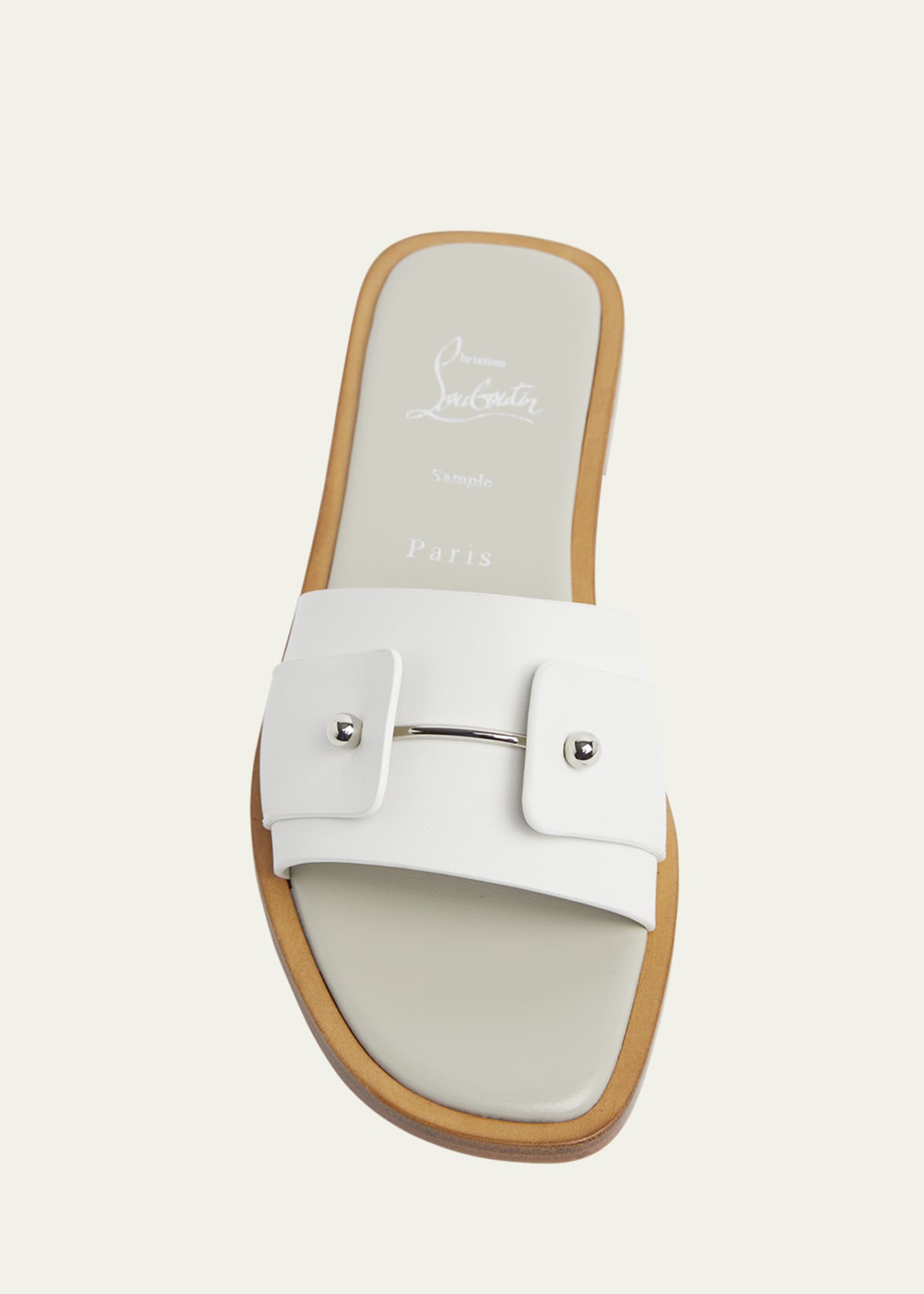 Christian Louboutin Chambelimule Donna Leather Mules Image 4 of 4
