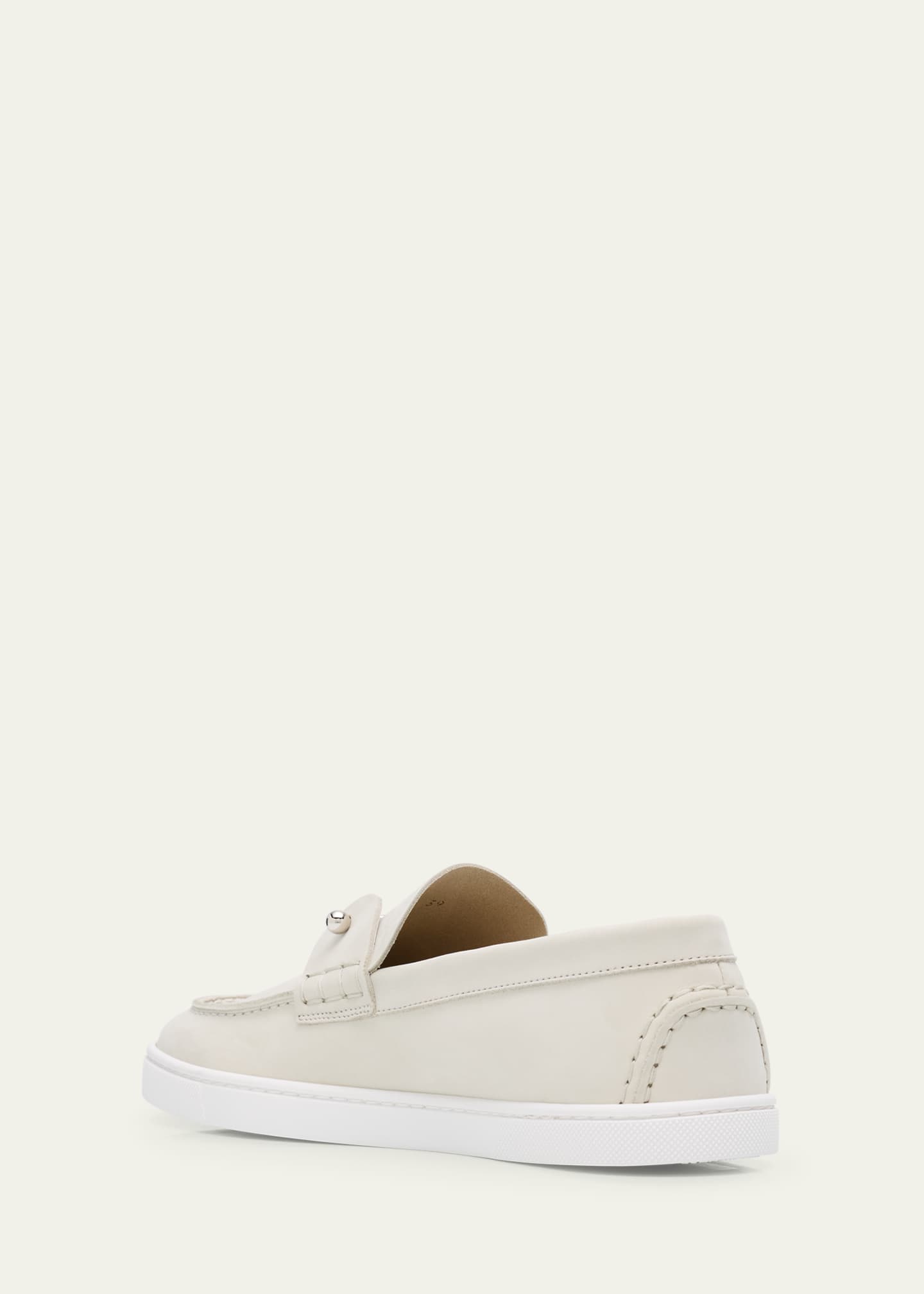 Christian Louboutin Chambeliboat Donna Nubuck Boat Shoes Image 4 of 7