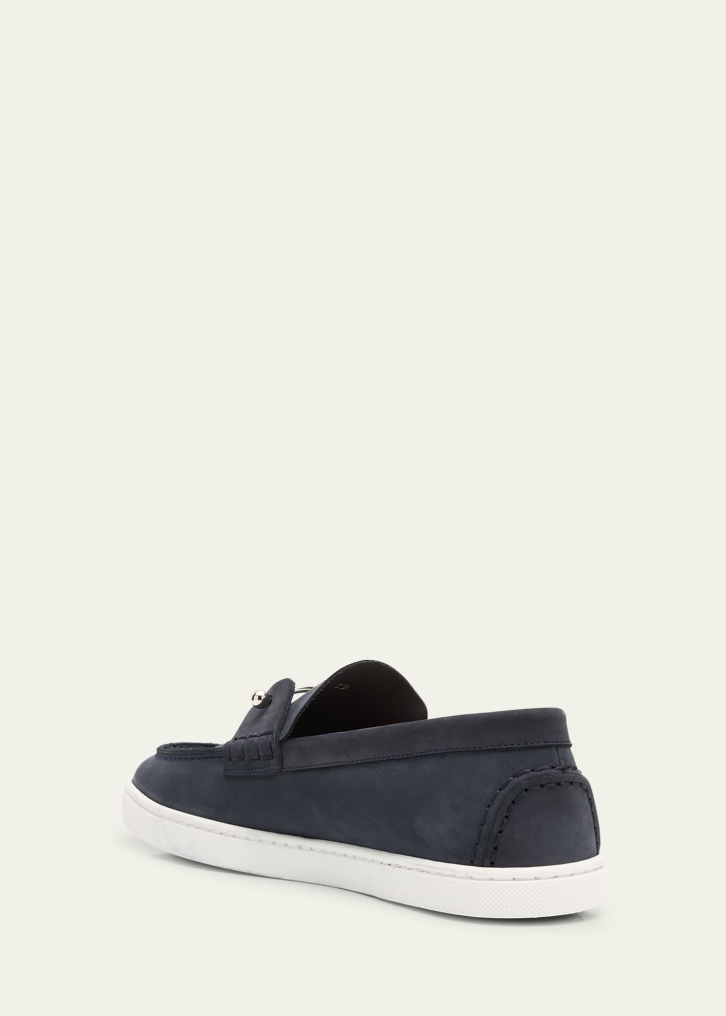 Christian Louboutin Chambeliboat Donna Nubuck Boat Shoes Image 4 of 7