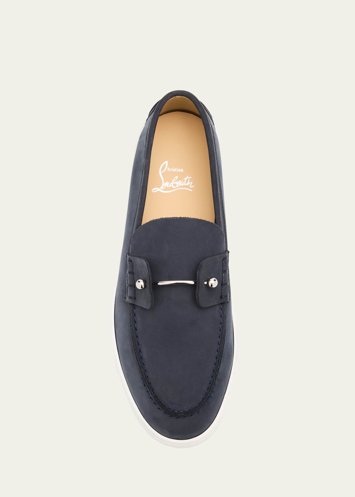 Christian Louboutin Chambeliboat Donna Nubuck Boat Shoes Image 6 of 7
