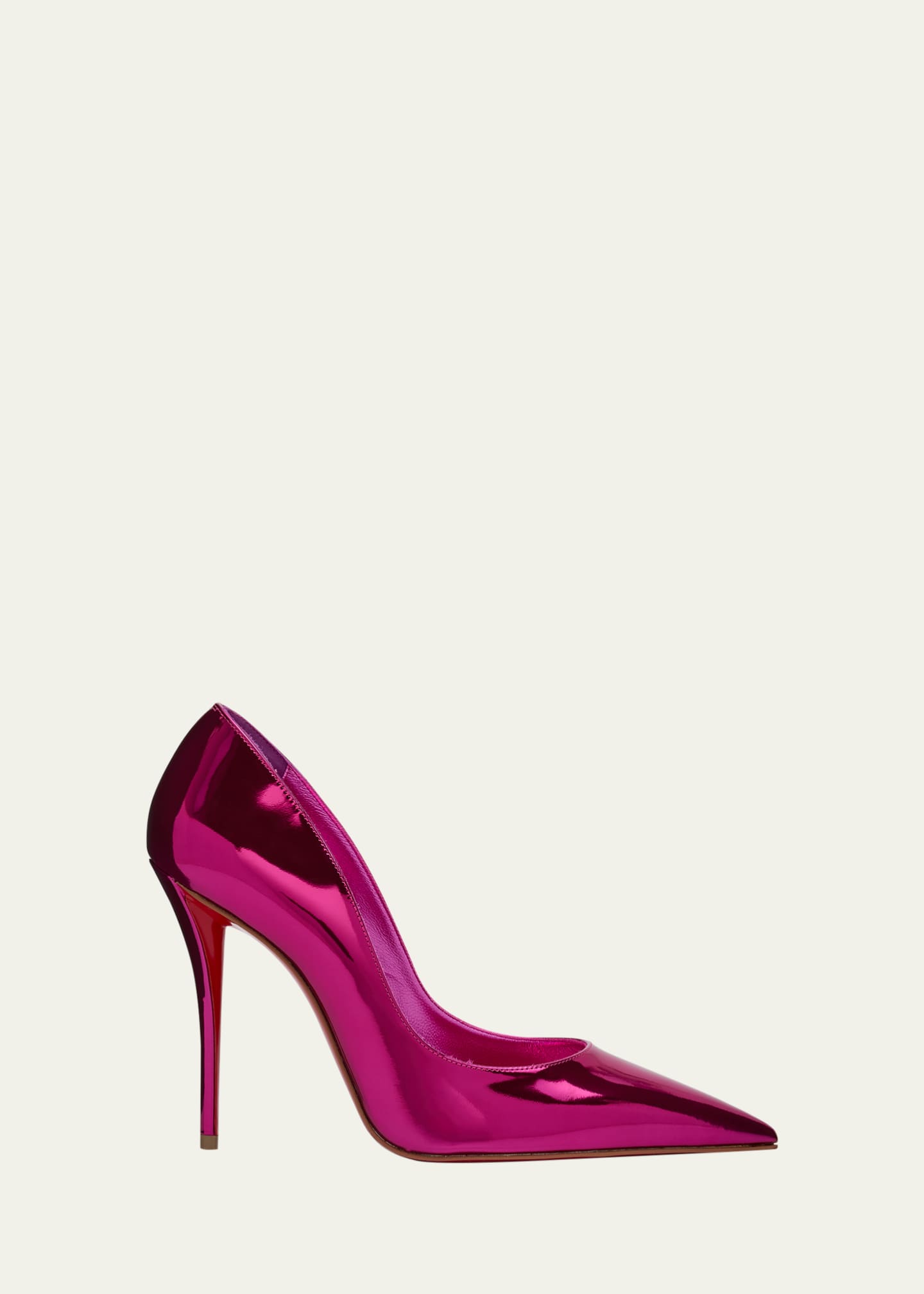 Christian Louboutin Miss Z Mirror Red Sole Pumps Image 1 of 6