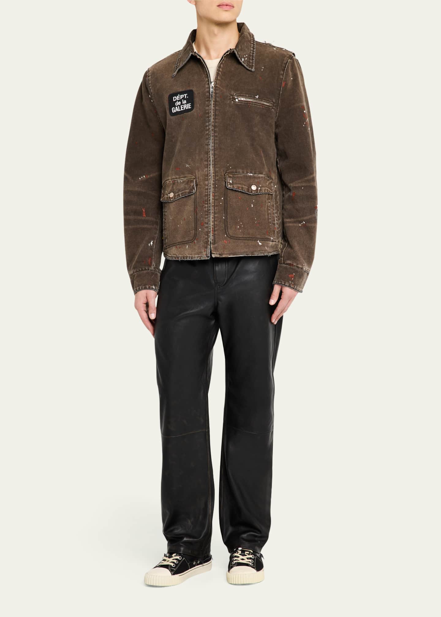 GALLERY DEPARTMENT Men's Painted Canvas Workwear Jacket Image 2 of 5