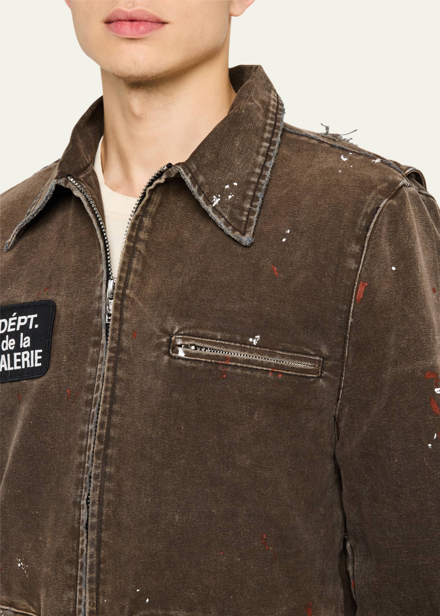 GALLERY DEPARTMENT Men's Painted Canvas Workwear Jacket Image 5 of 5