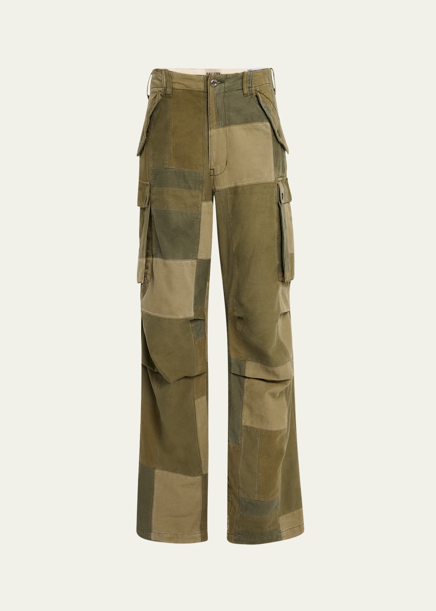GALLERY DEPARTMENT Men's Multi Patchwork Cargo Pants Image 1 of 5