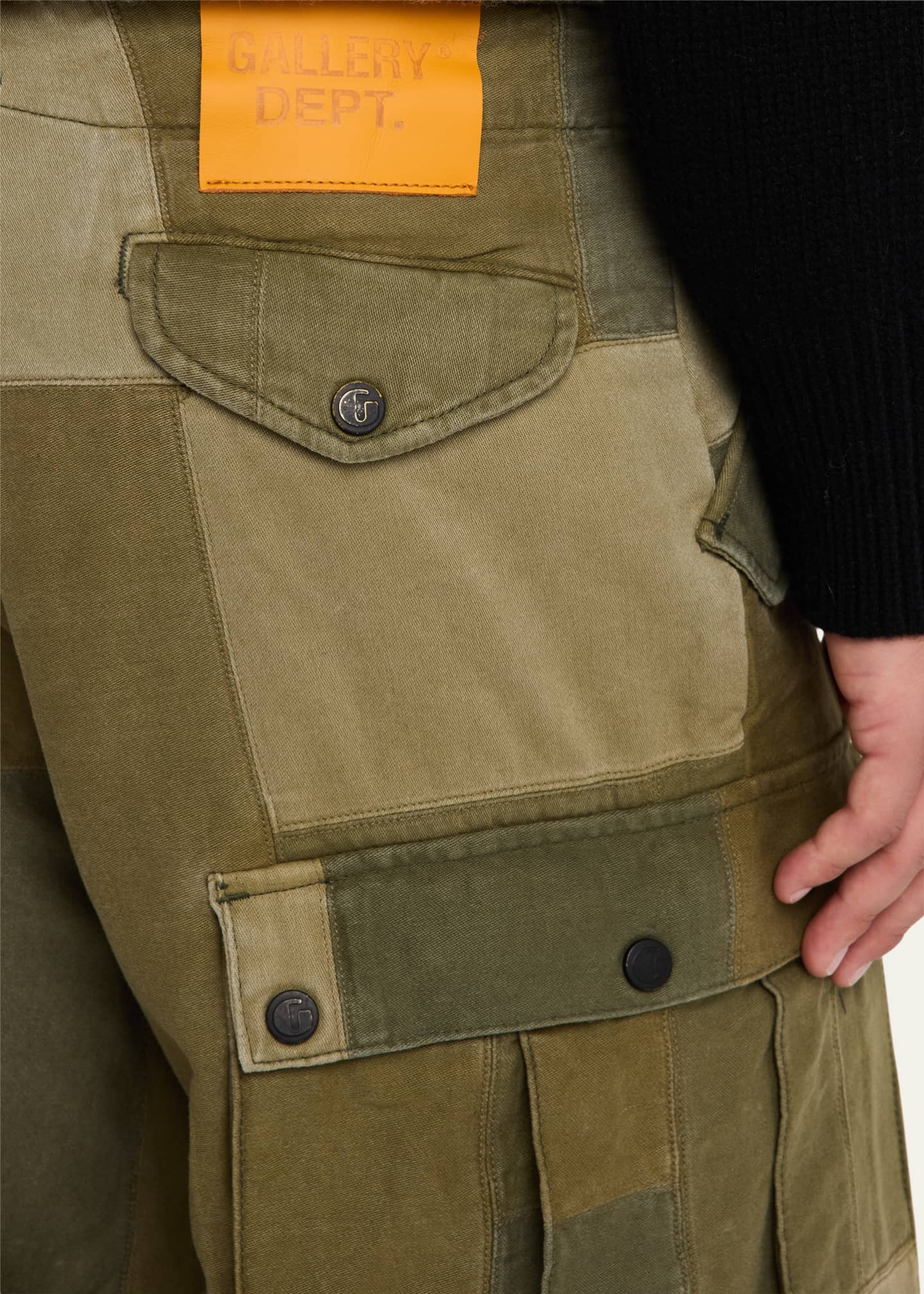GALLERY DEPARTMENT Men's Multi Patchwork Cargo Pants Image 5 of 5