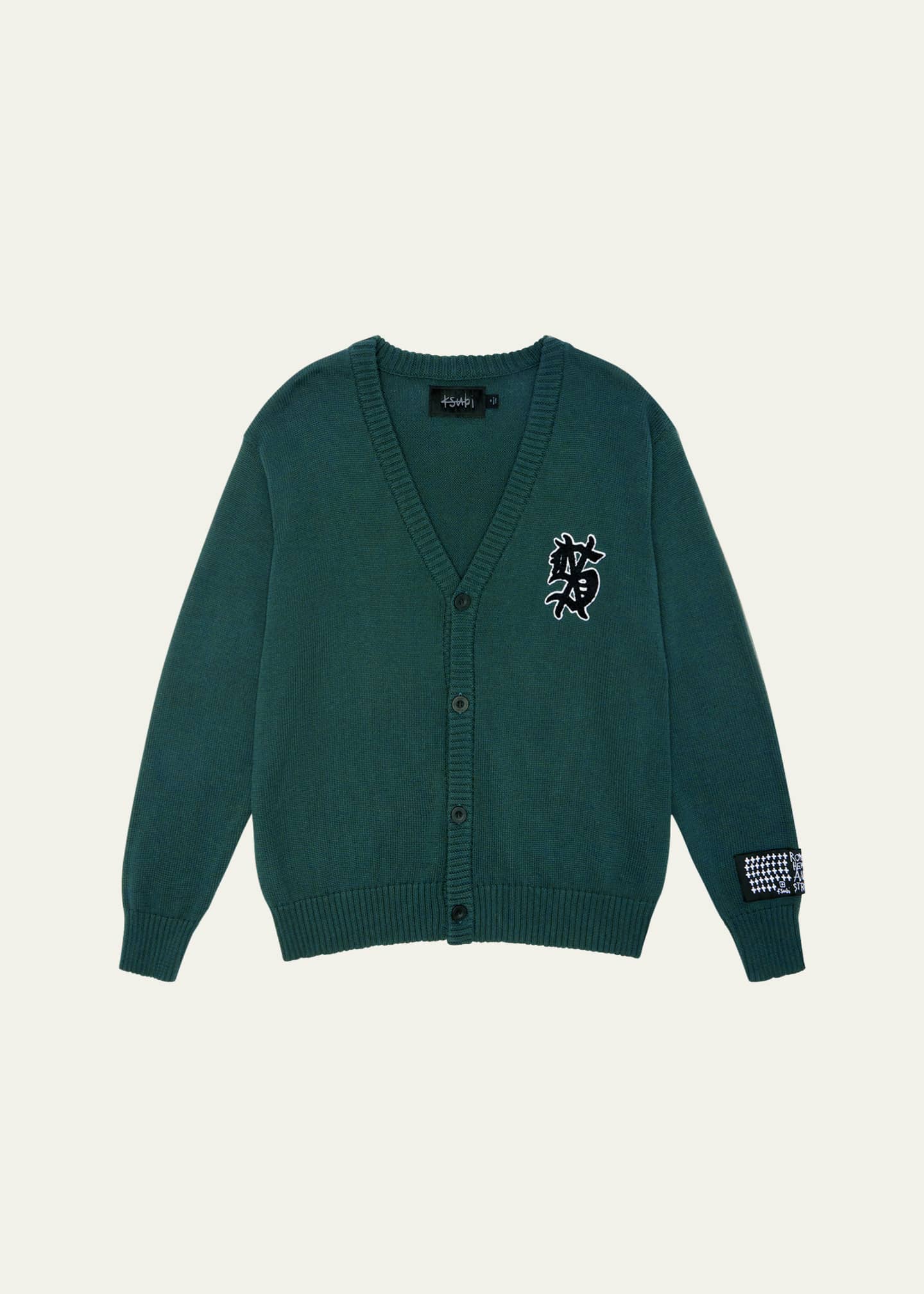 Men's Dug Out Wool Cardigan