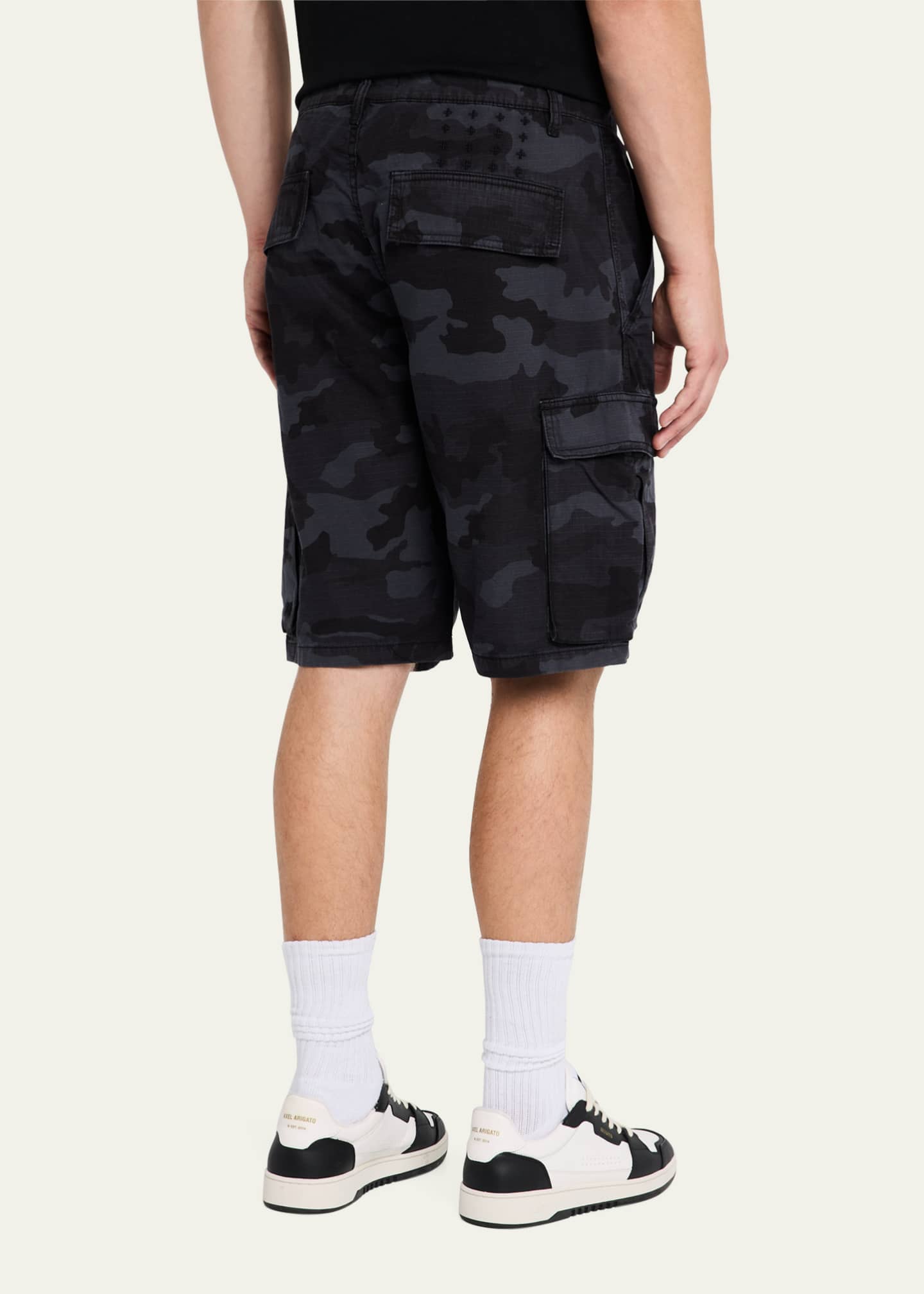Ksubi Men's Fugitive Camo Cargo Shorts Image 3 of 5