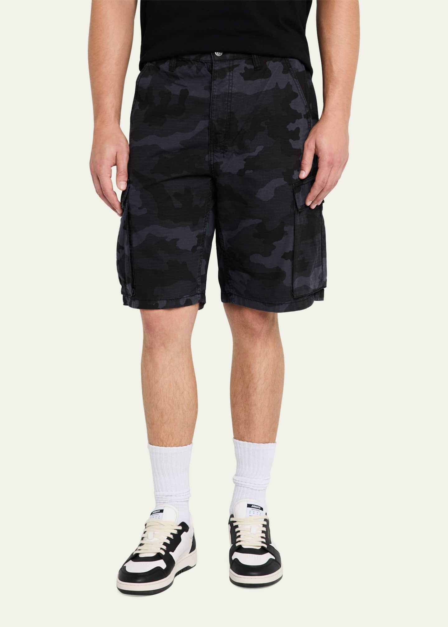 Ksubi Men's Fugitive Camo Cargo Shorts Image 4 of 5