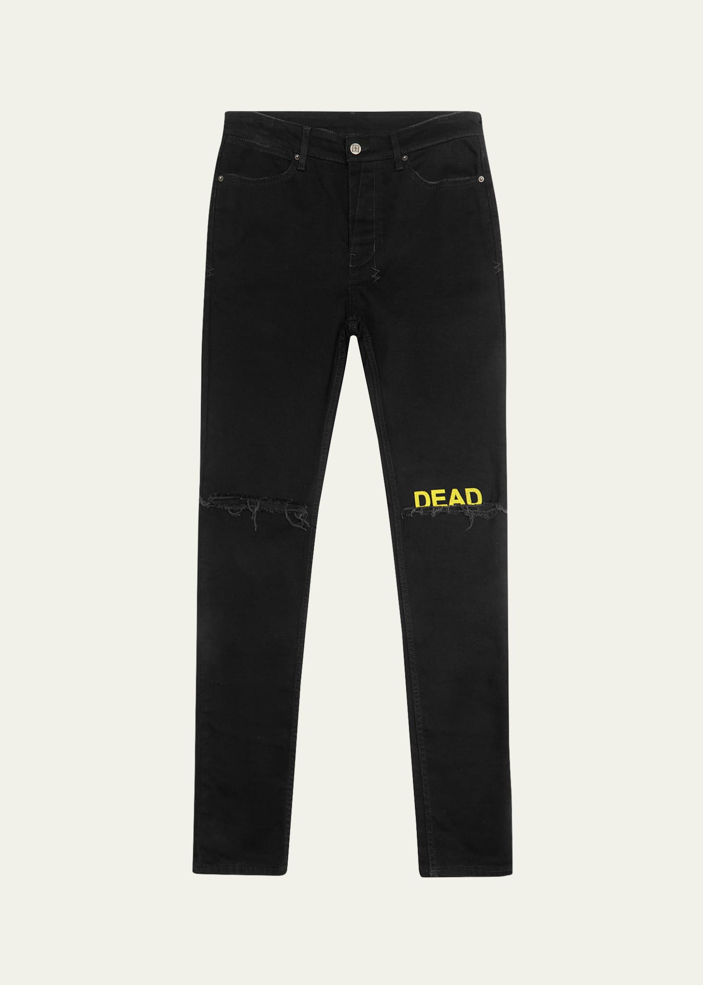 Ksubi Van Winkle shop Angst Trashed Black