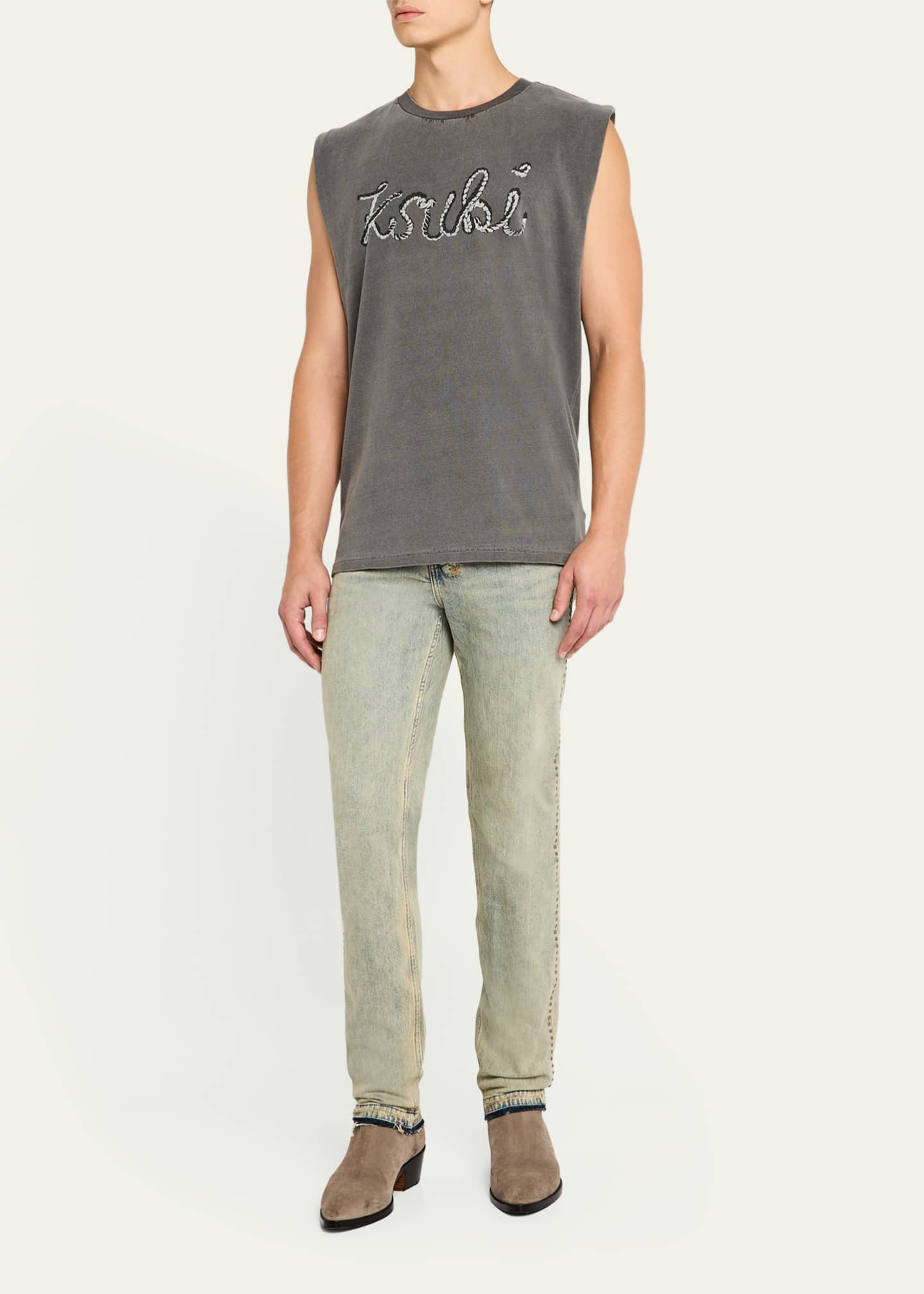 Ksubi Men's Chitch Stagelight Studded Jeans Image 2 of 5