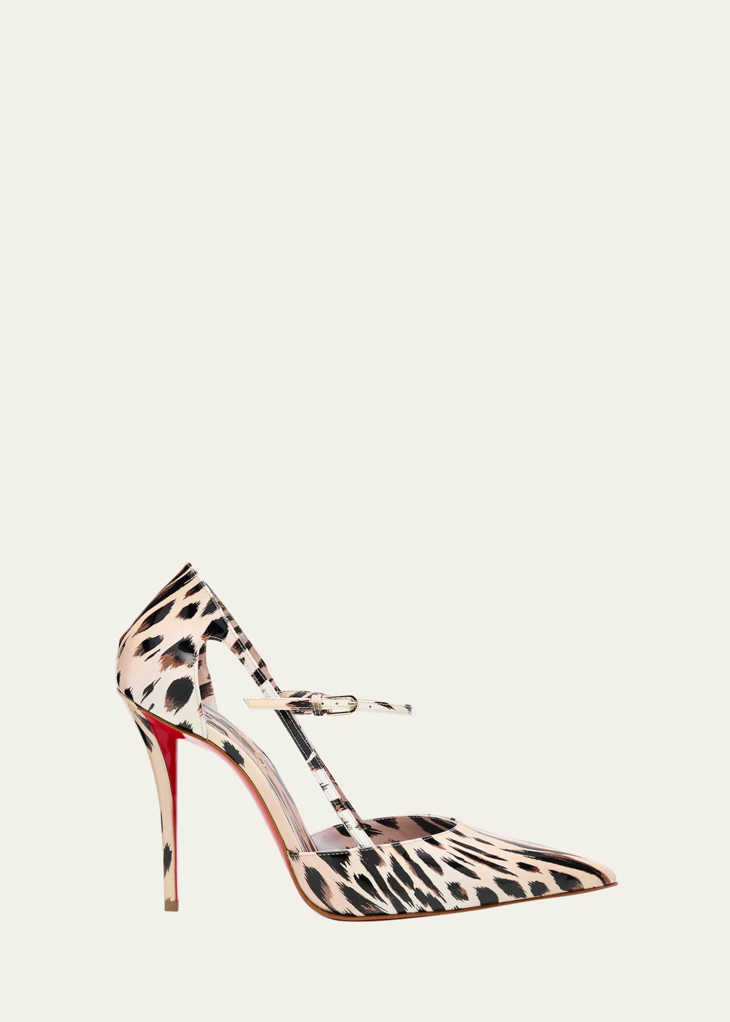【在庫有】 Christian Bergdorf - Pumps Sole Red Printed Z Miss Louboutin 靴
