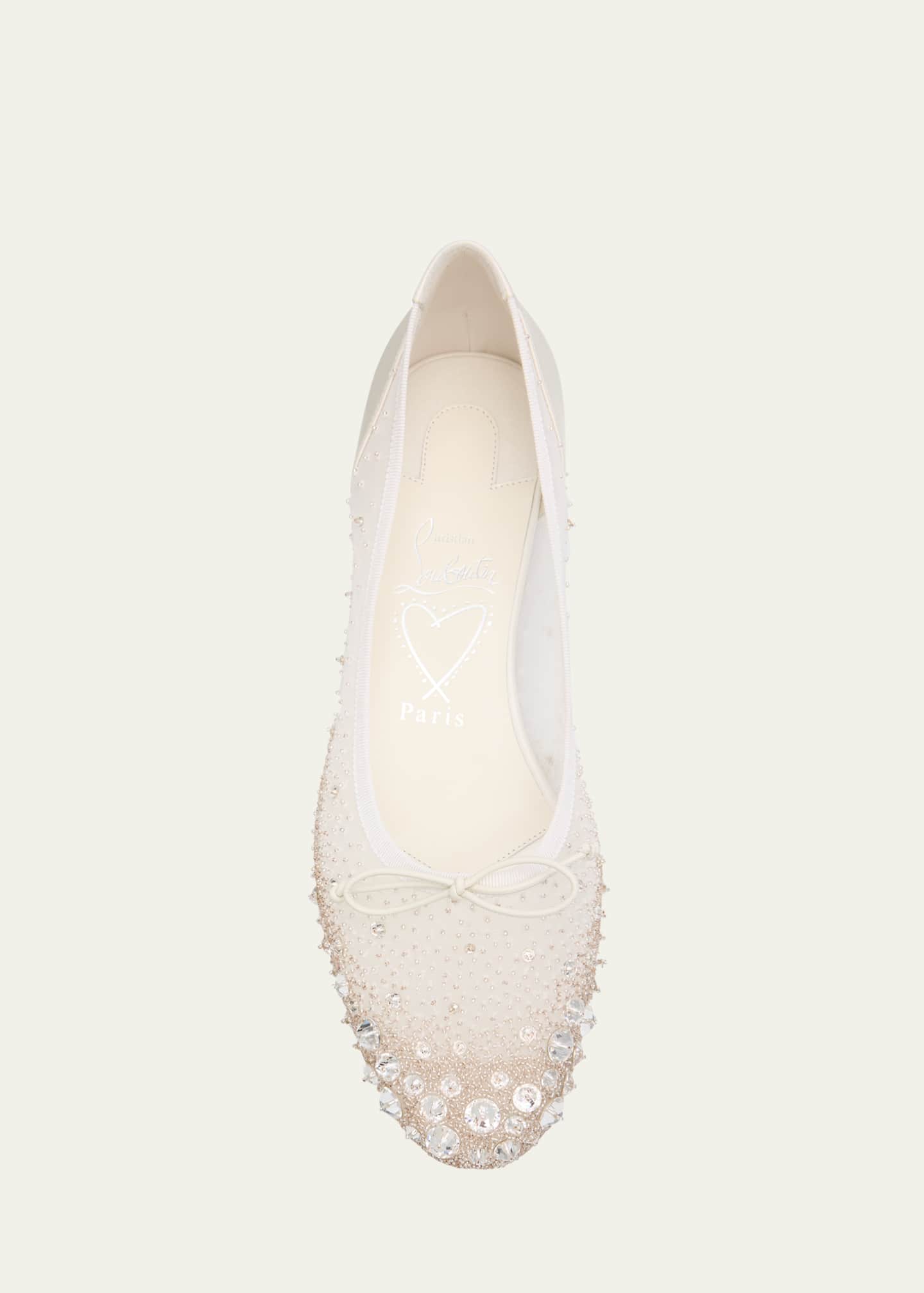 Christian Louboutin Sweetie Jane Sparkling Ballerina Pumps Image 6 of 6