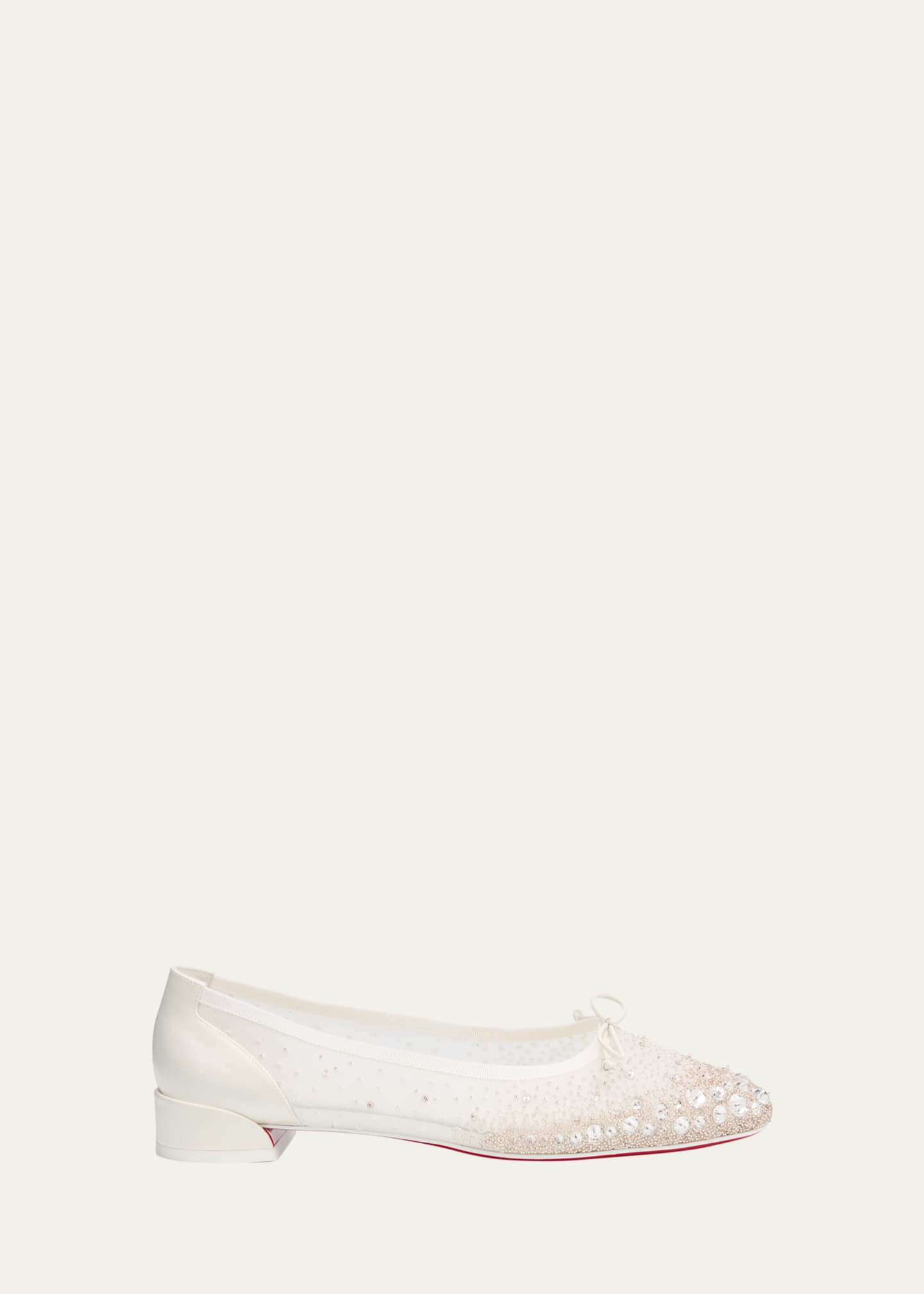 Christian Louboutin Sweetie Jane Sparkling Ballerina Pumps Image 1 of 6