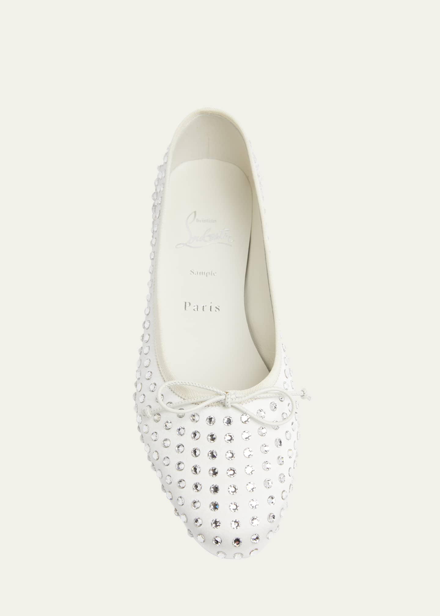 Christian Louboutin Sweetie Jane Strass Ballerina Pumps Image 4 of 4