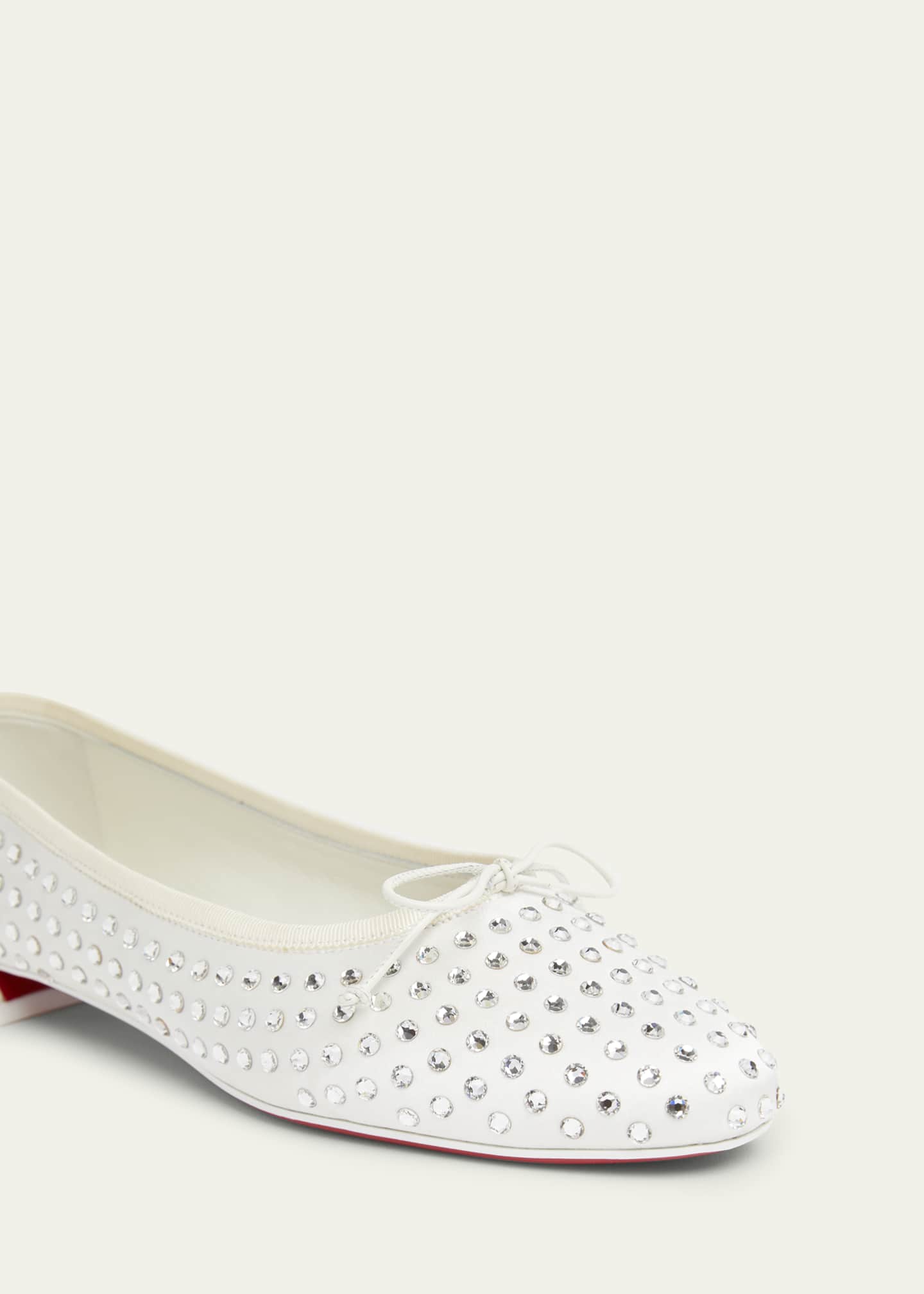 Christian Louboutin Sweetie Jane Strass Ballerina Pumps Image 3 of 4