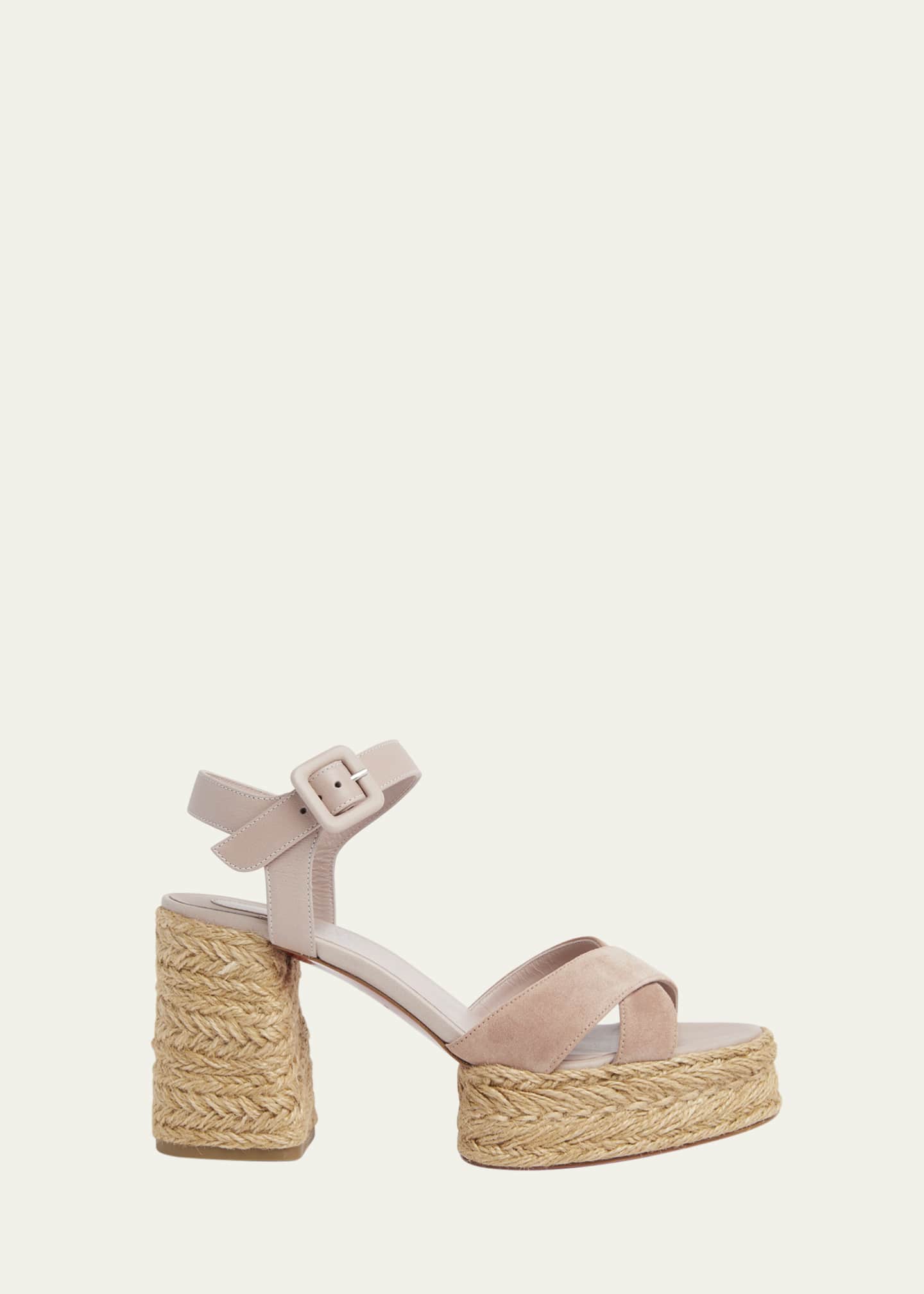 Christian Louboutin Calakala Veau Espadrille Sandals Image 1 of 4