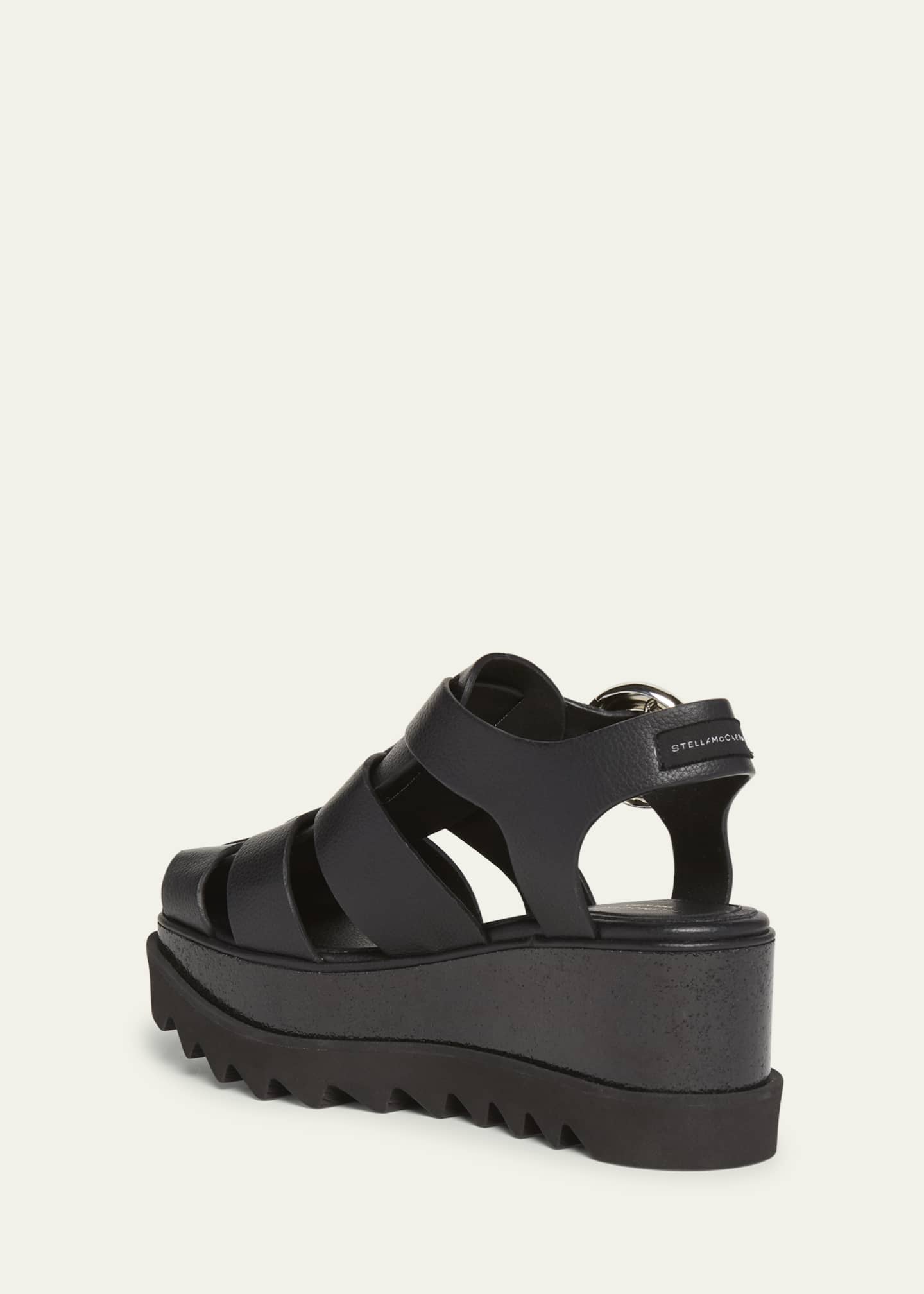 Stella McCartney Elyse Vegan Platform Fisherman Sandals Image 4 of 5