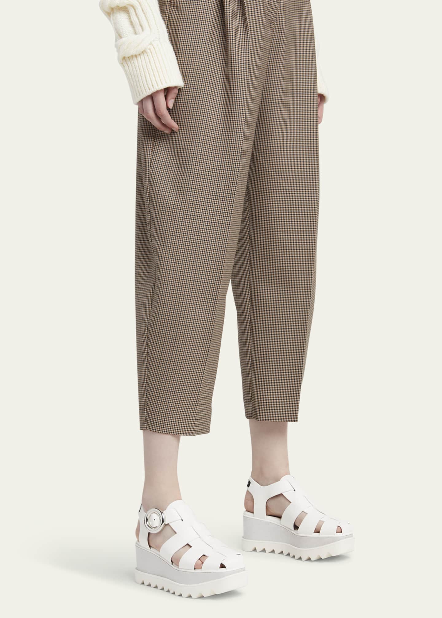 Stella McCartney Elyse Vegan Platform Fisherman Sandals Image 2 of 5