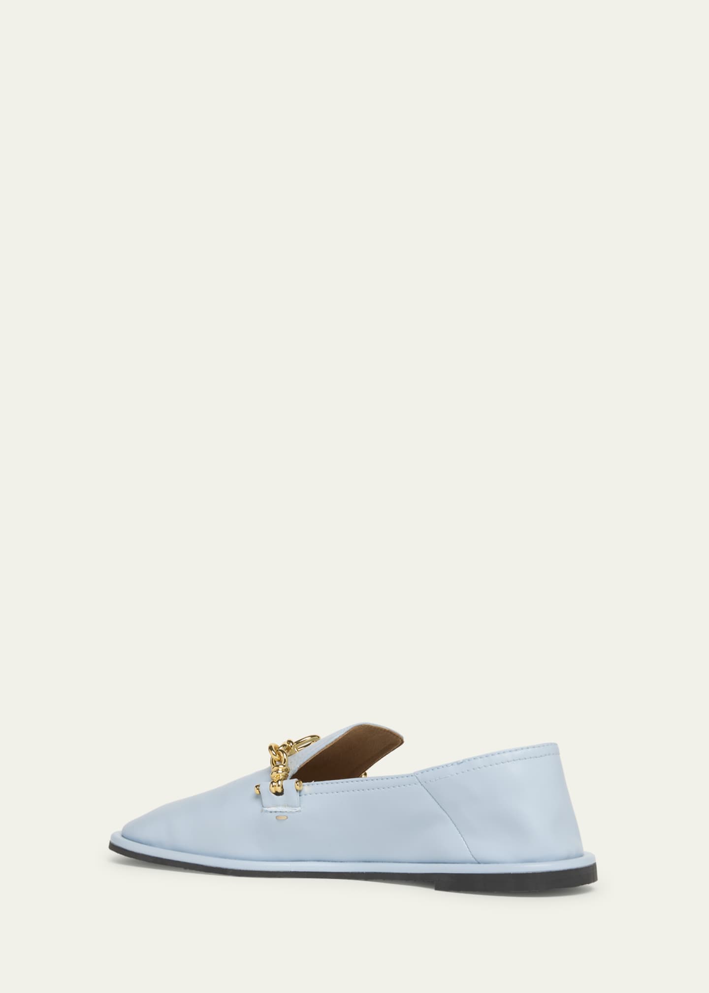 Stella McCartney Ryder Vegan Leather Chain Loafers Image 4 of 5