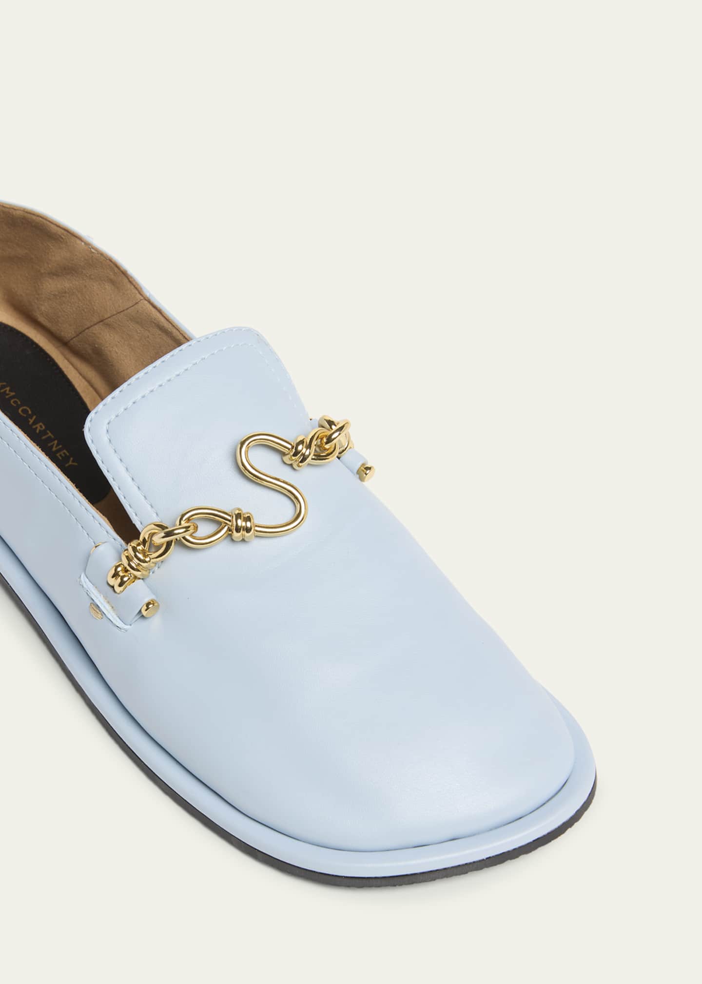 Stella McCartney Ryder Vegan Leather Chain Loafers Image 5 of 5