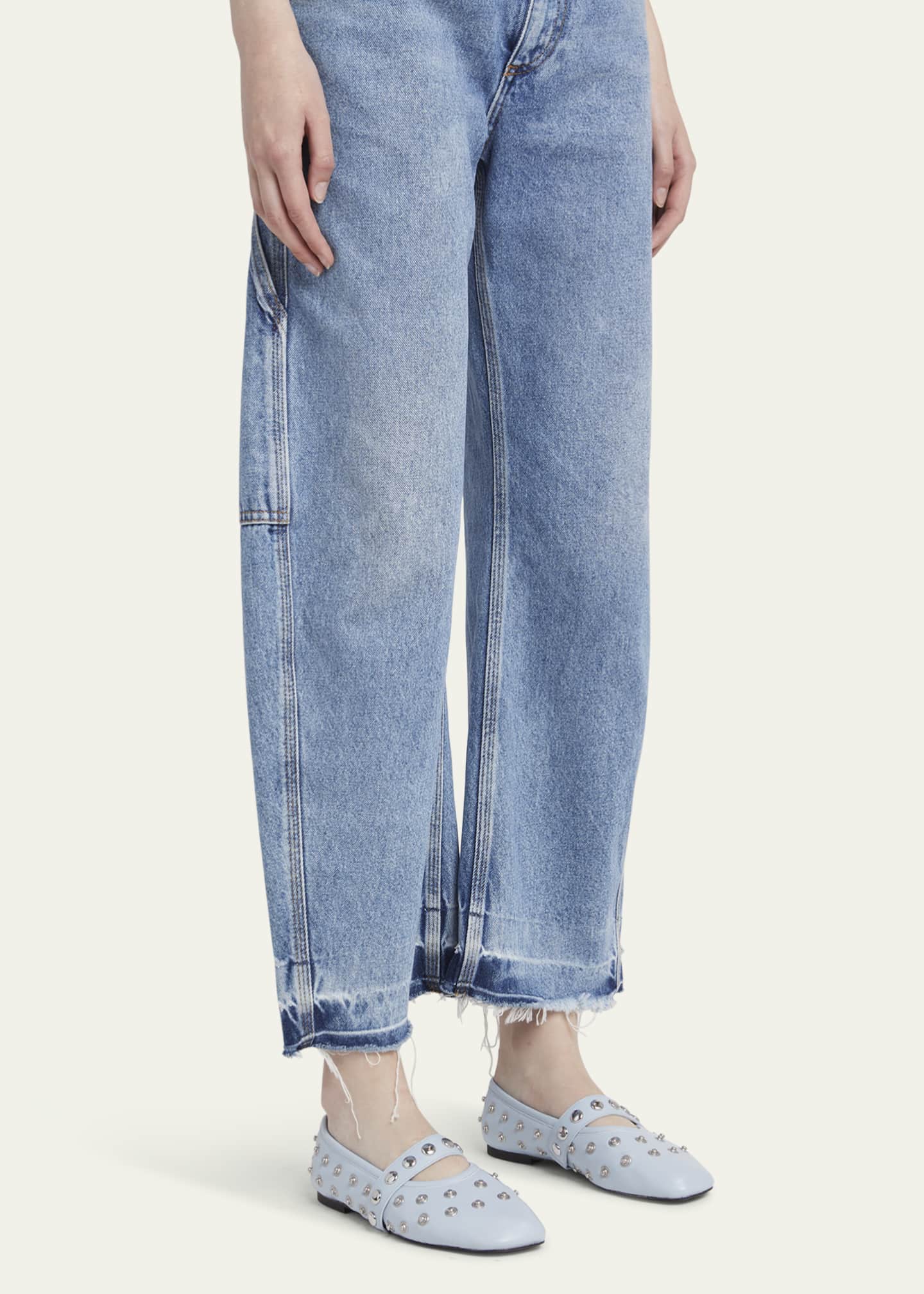 Stella McCartney Ryder メリージェーンフラットシューズ Stella McCartney Ryder Studded Leather Mary Jane Ballerina
