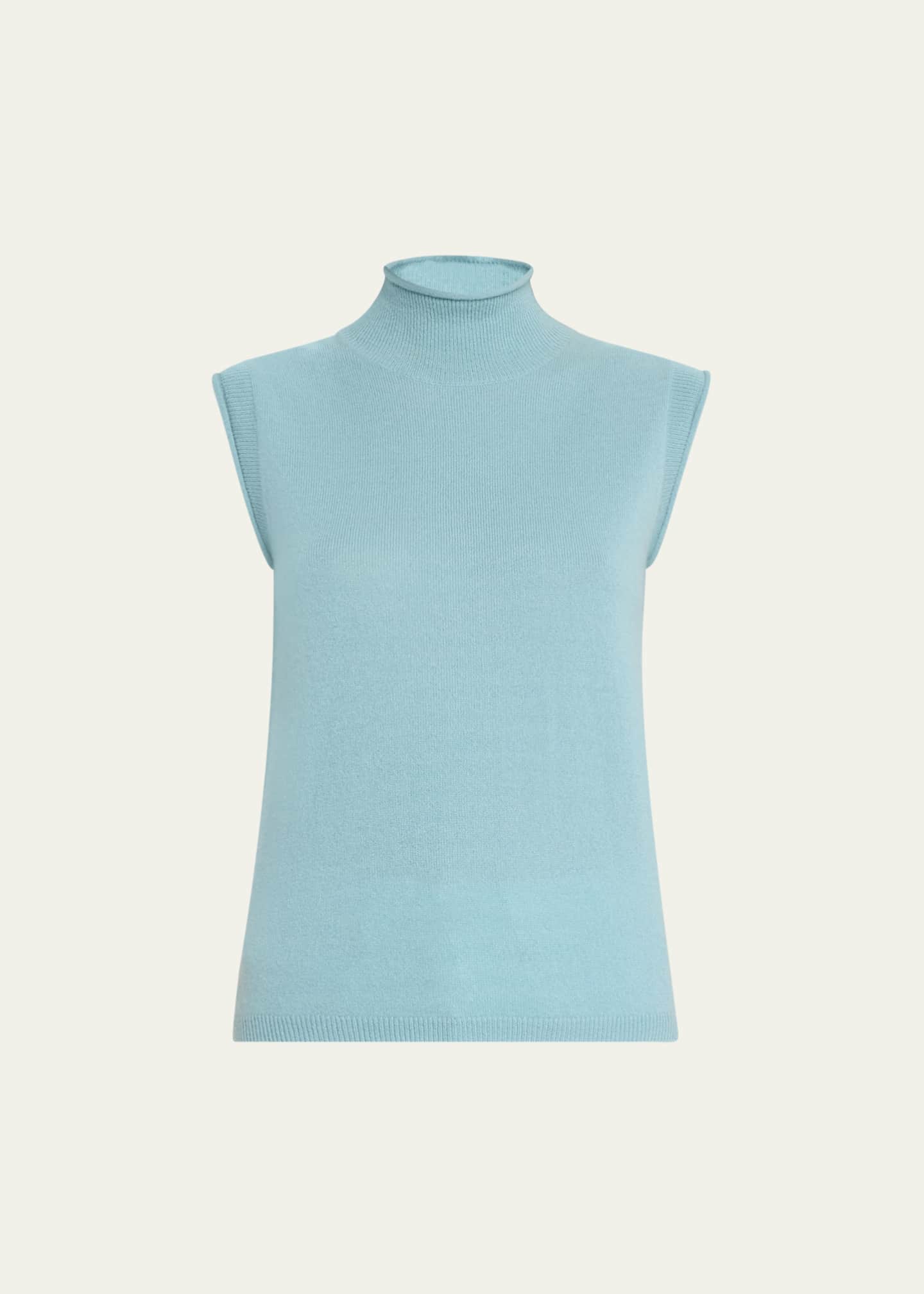 Veronica Beard Mahalia Sleeveless Cashmere Pullover Image 1 of 5