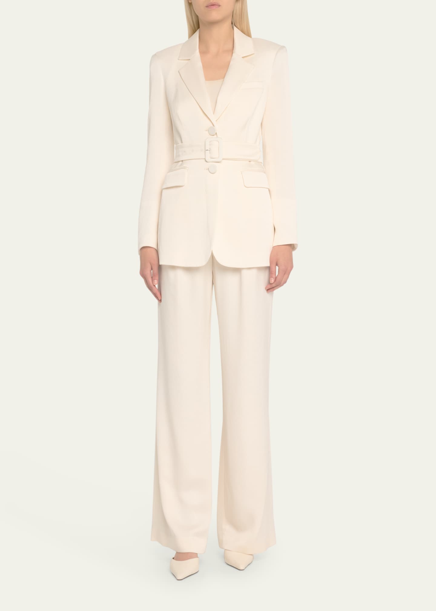 Veronica Beard Robinne Straight Pants Image 2 of 5