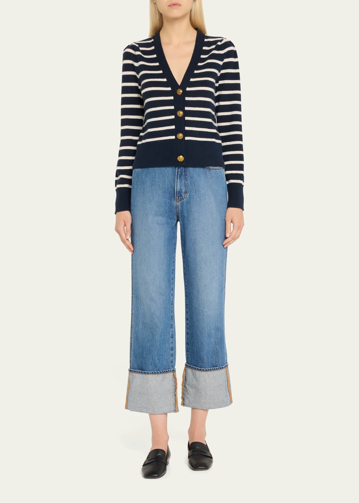 Veronica Beard Solene Cashmere Cardigan Image 2 of 5