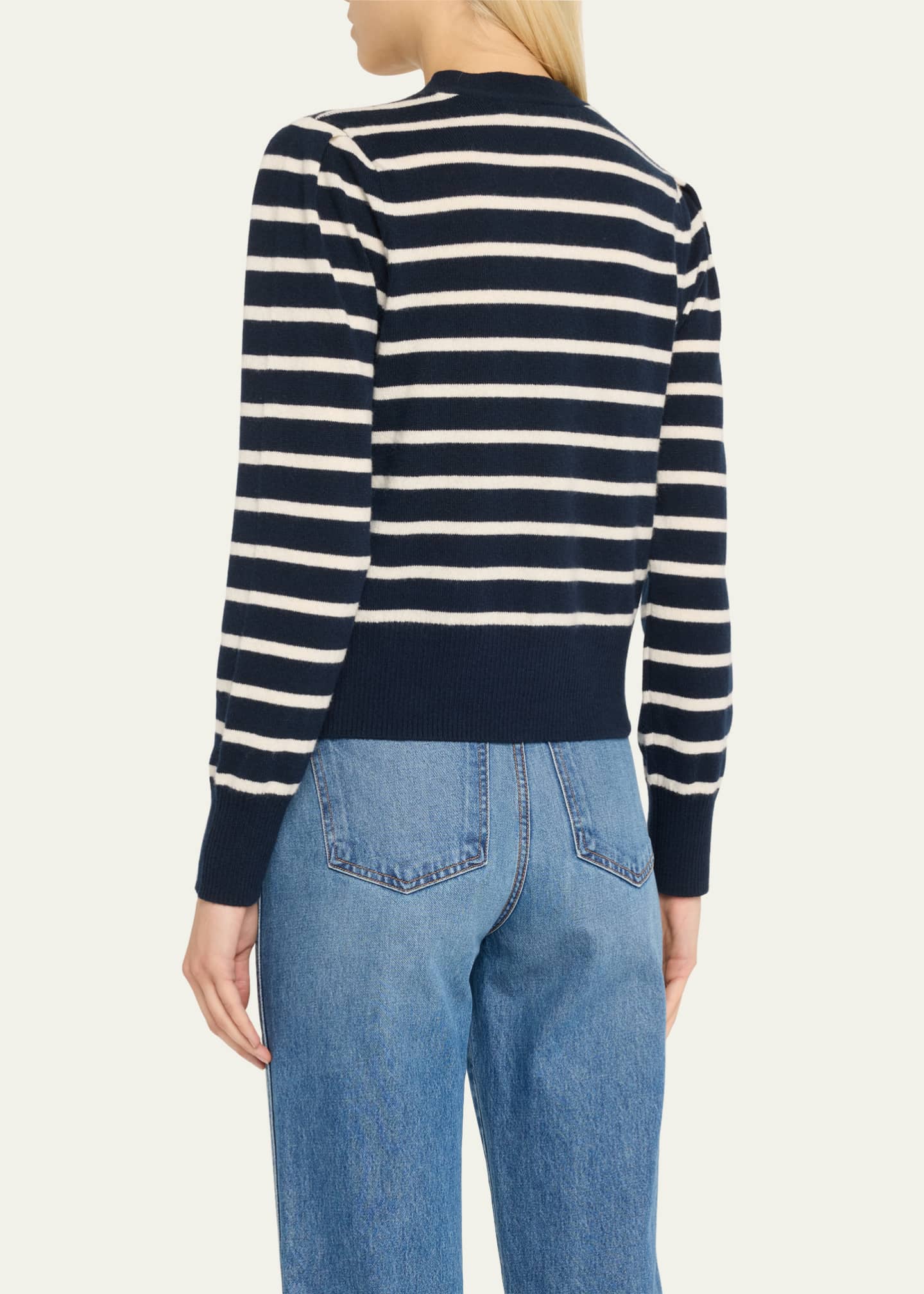 Veronica Beard Solene Cashmere Cardigan Image 3 of 5