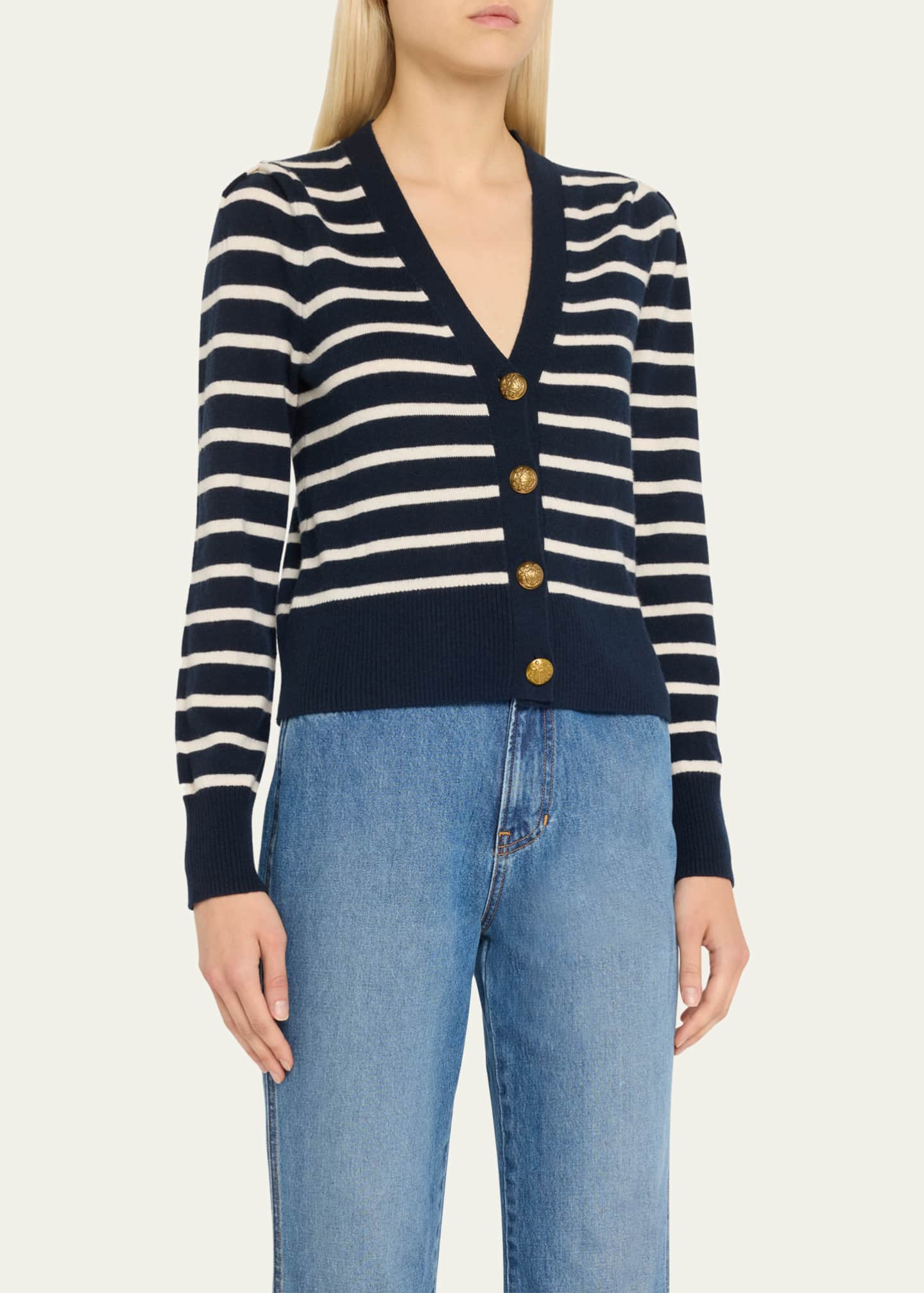 Veronica Beard Solene Cashmere Cardigan Image 4 of 5