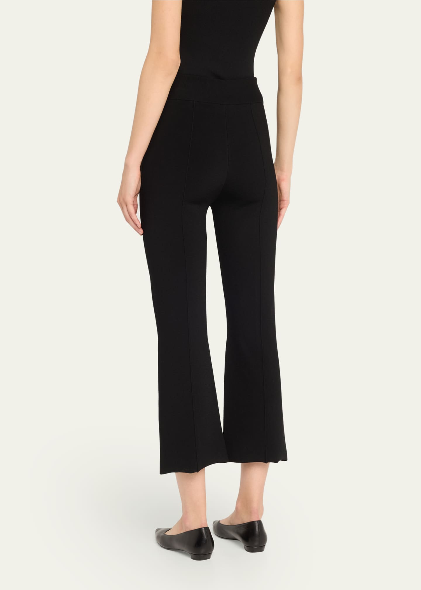 Veronica Beard Bray Knit Cropped Pants Image 3 of 5