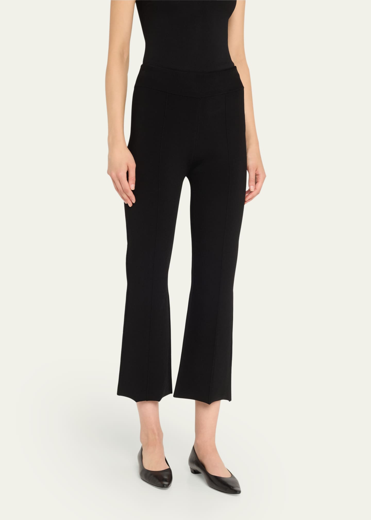 Veronica Beard Bray Knit Cropped Pants Image 4 of 5