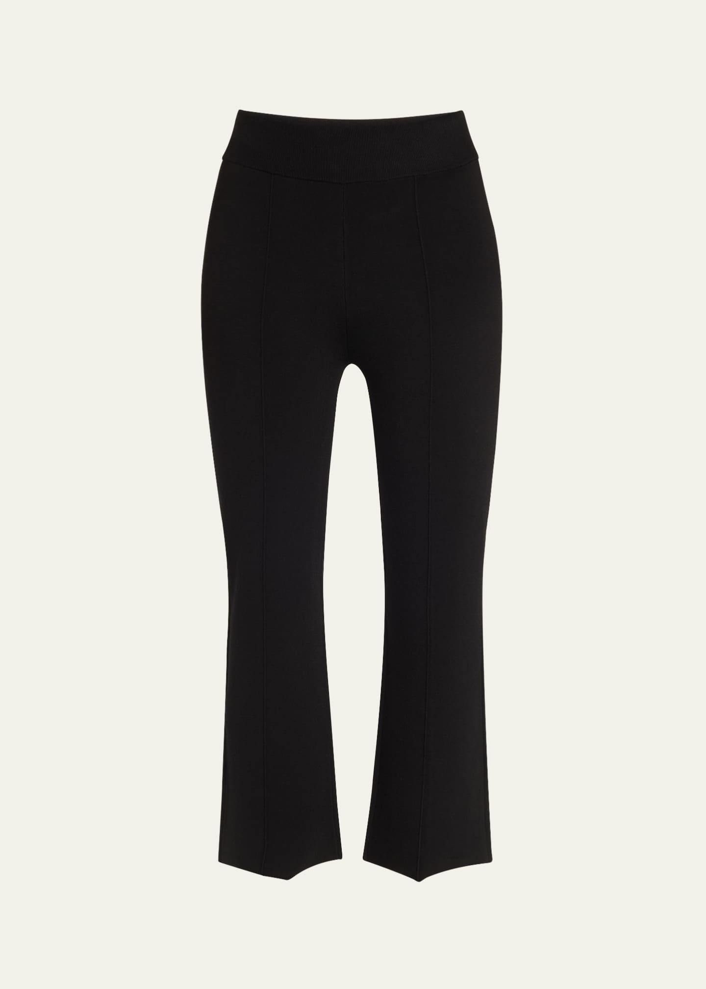 Veronica Beard Bray Knit Cropped Pants Image 1 of 5