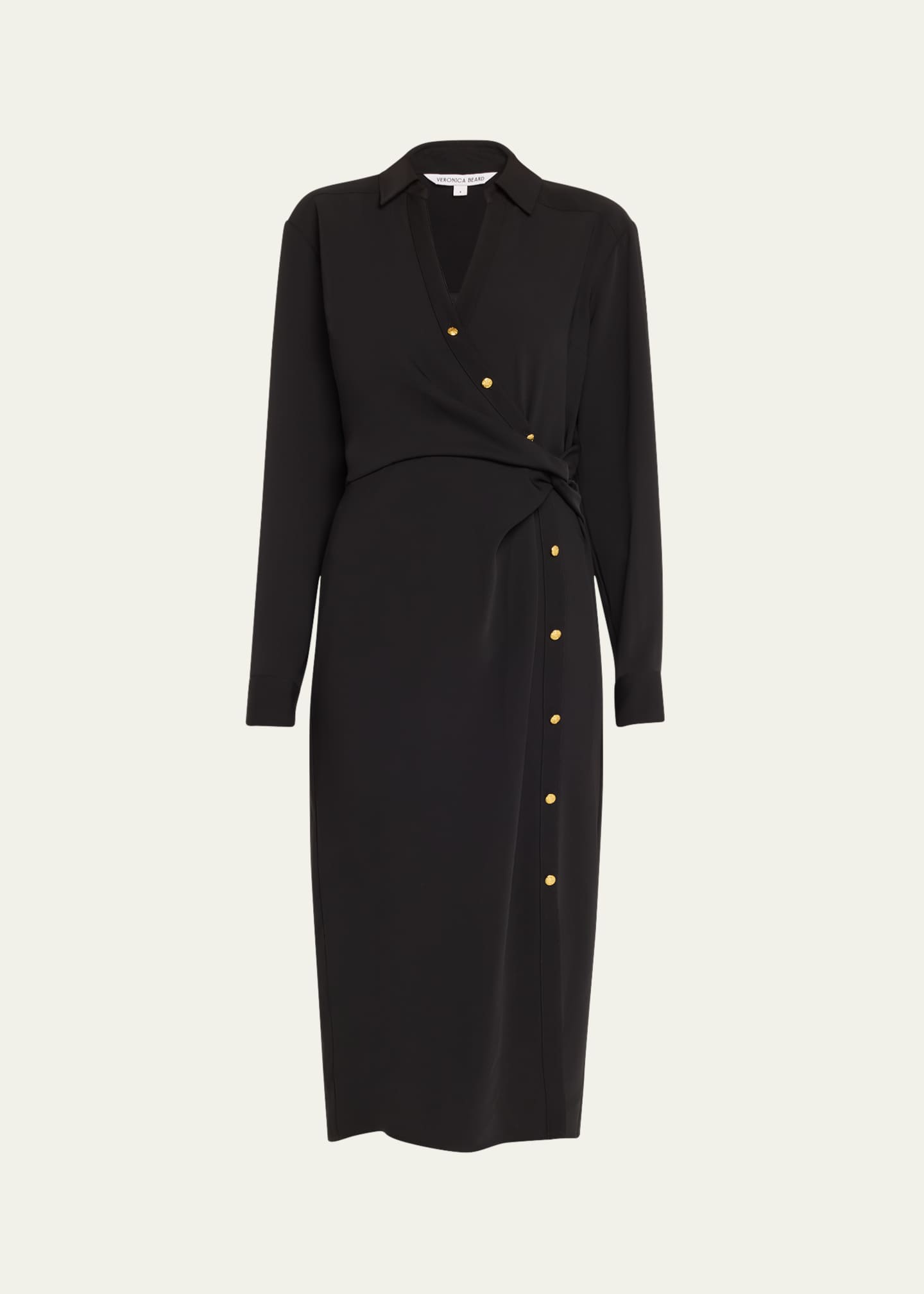 Veronica Beard Wright Midi Shirtdress Image 1 of 5