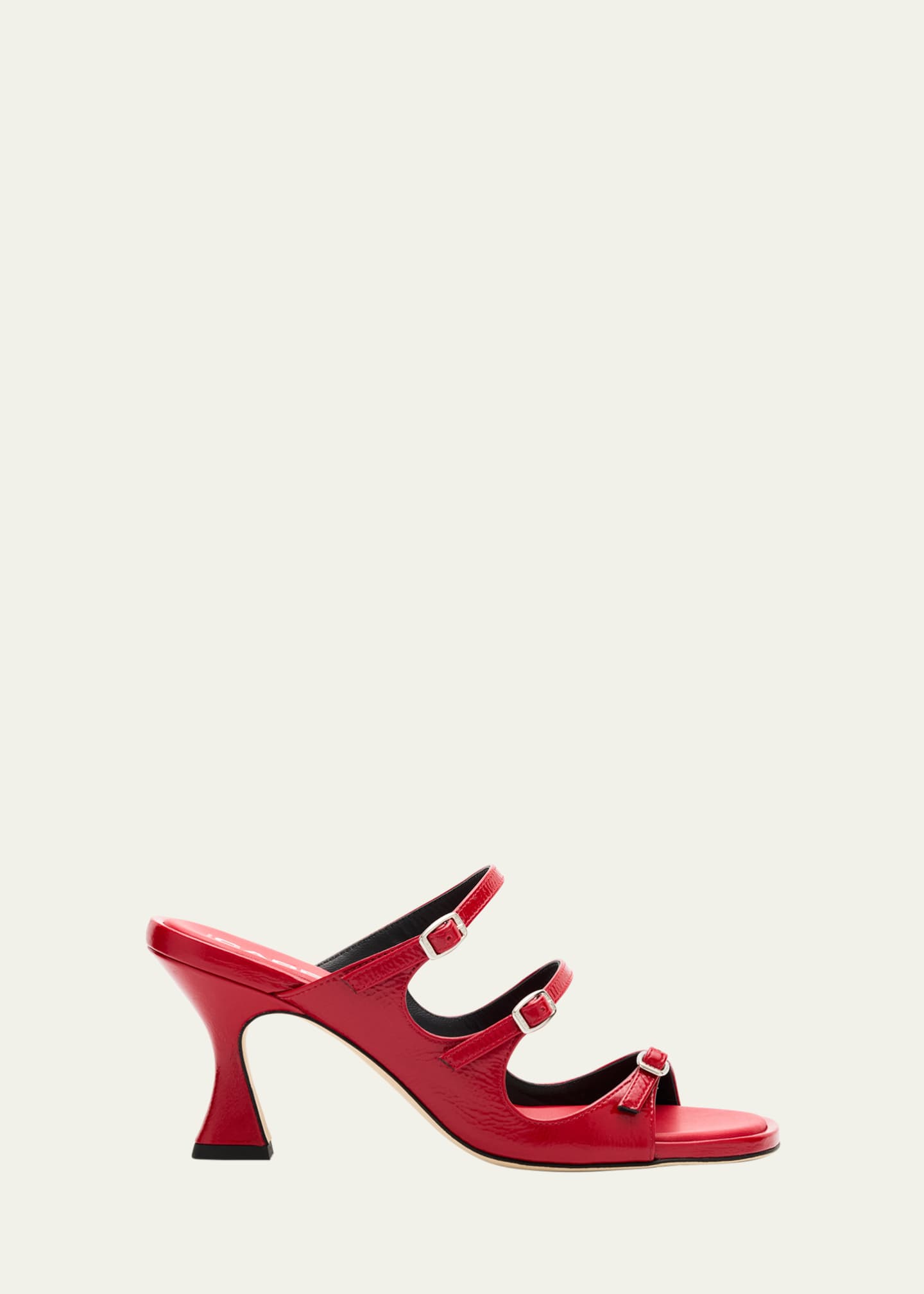 CAREL Kitty Leather Mary Jane Slide Sandals Image 1 of 6