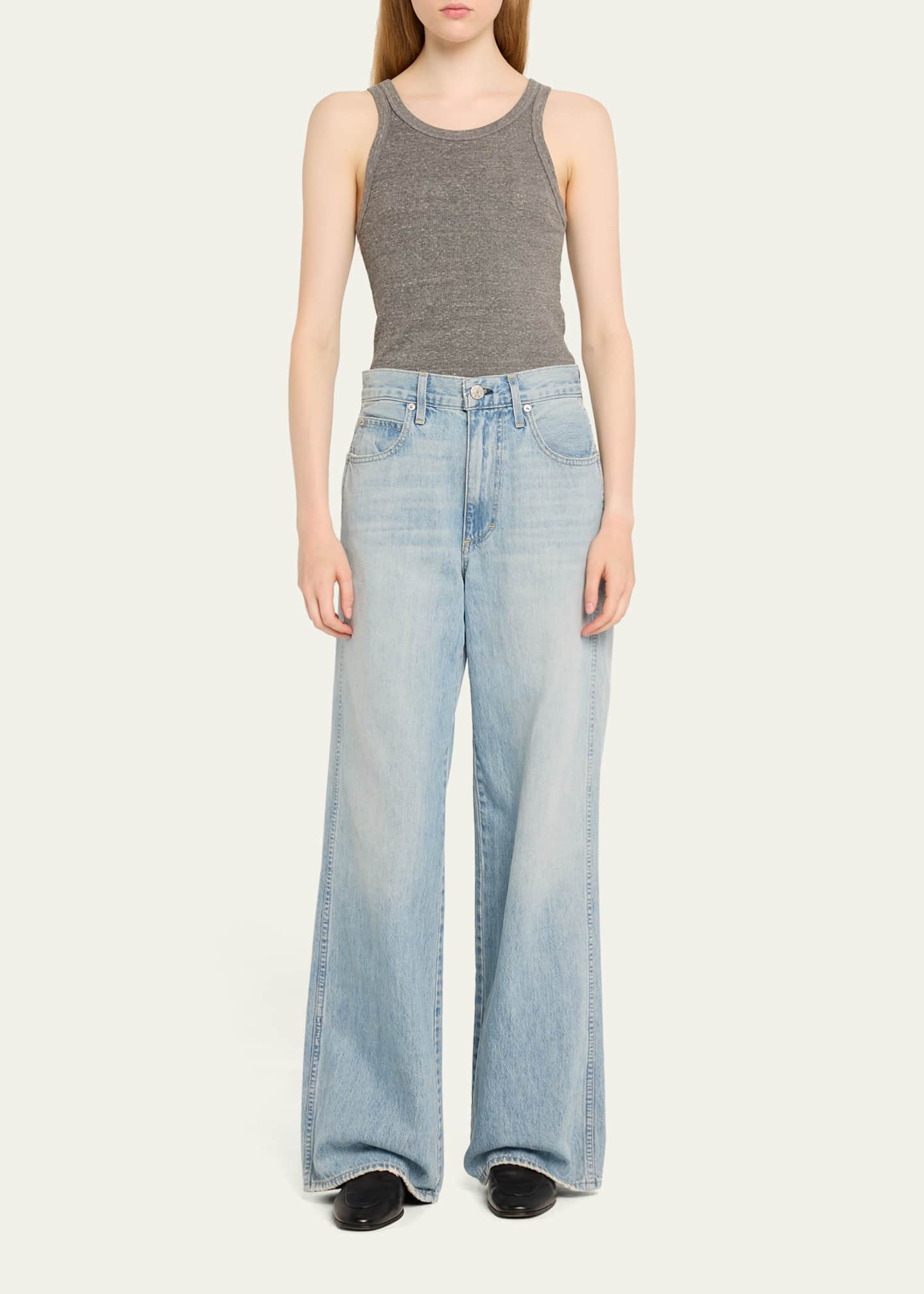 AMO Denim Frida Wide-Leg Jeans Image 2 of 5