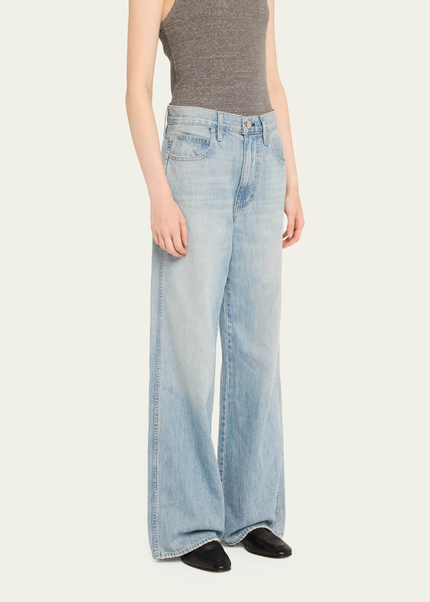 AMO Denim Frida Wide-Leg Jeans Image 4 of 5
