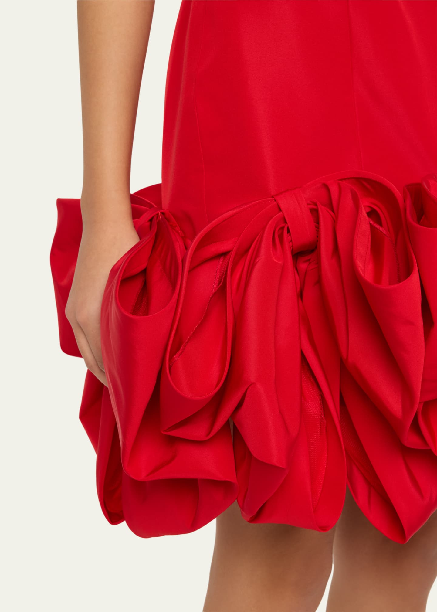 Carolina Herrera Strapless Oversized Bow Mini Dress Image 5 of 5