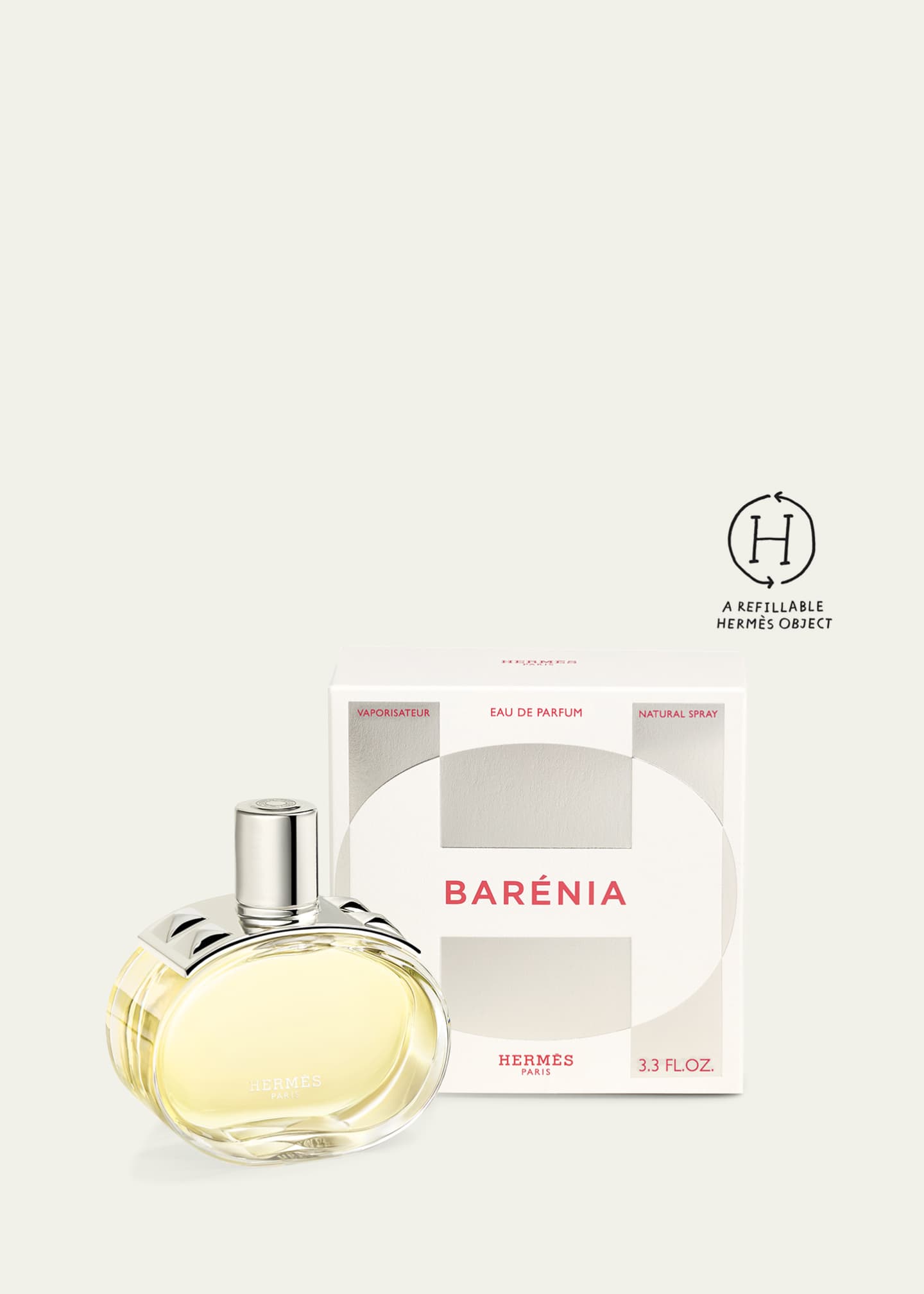 Hermes Barenia Eau de Parfum, 3.3 oz. Image 2 of 5