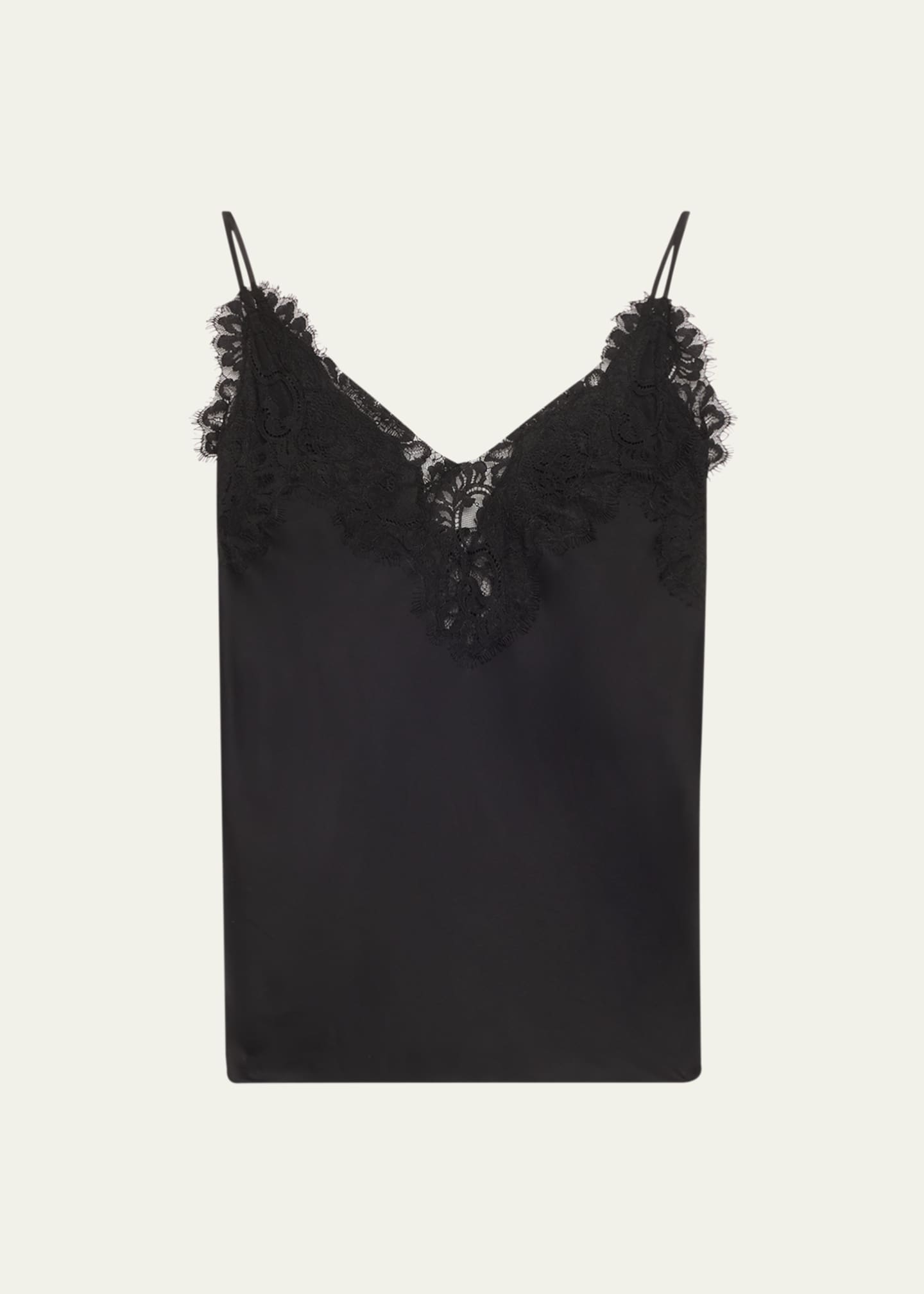 A.L.C. Lennon Lace-Trim Cami Top Image 1 of 5