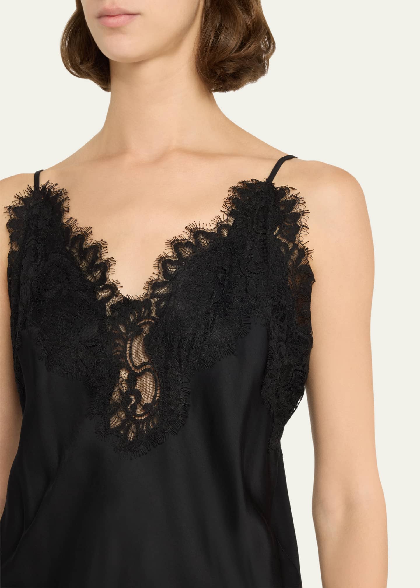 A.L.C. Lennon Lace-Trim Cami Top Image 5 of 5
