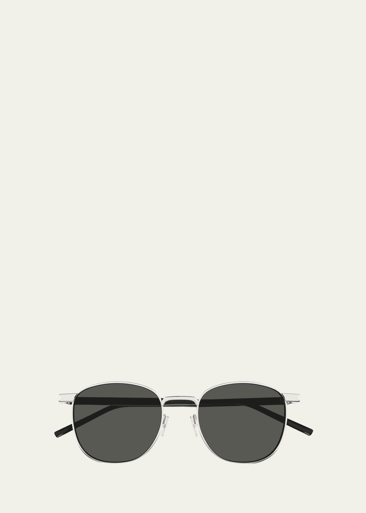 Saint Laurent Men's SL 747 Round Sunglasses Image 1 of 2