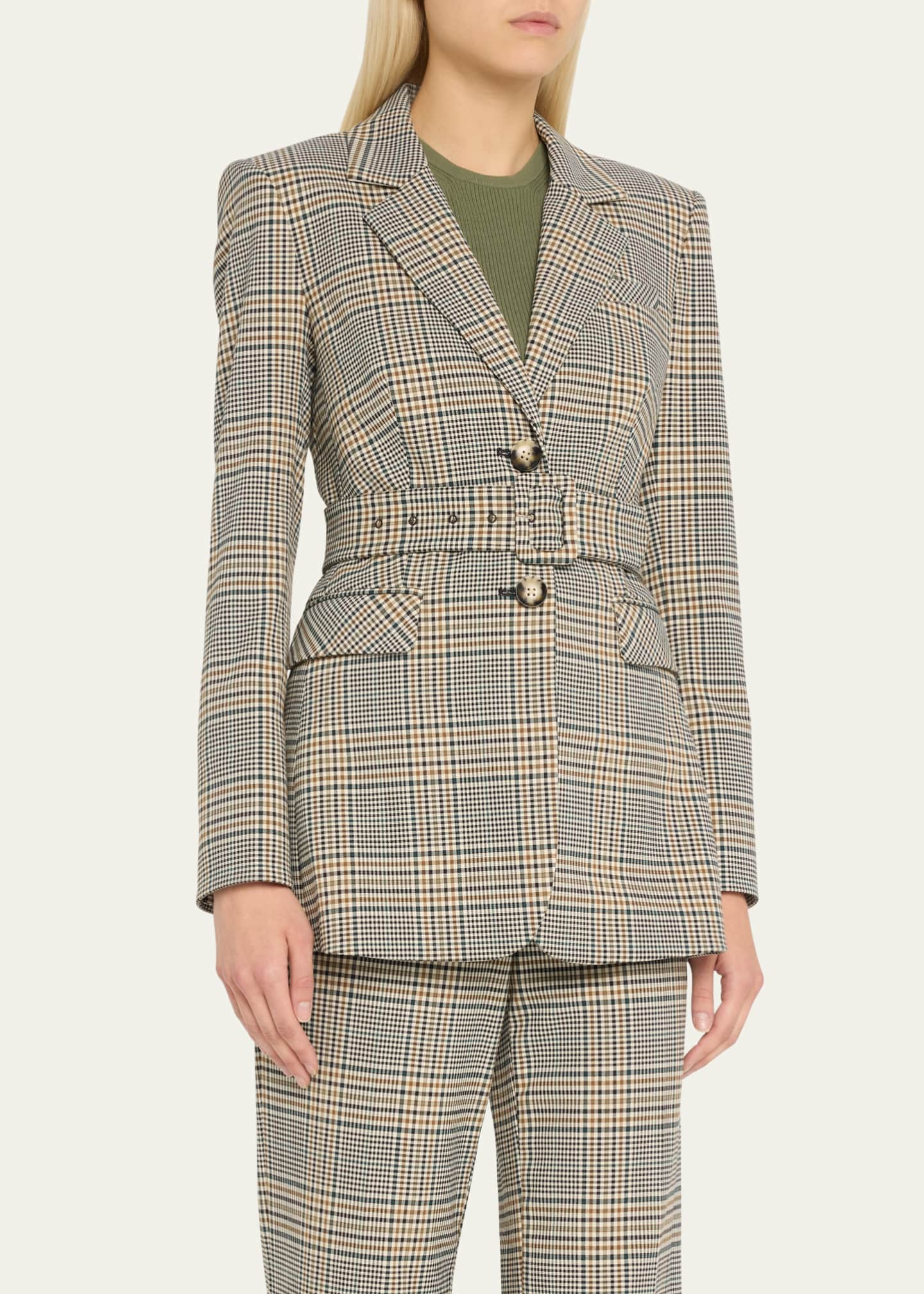 Veronica Beard Ryanne Belted Dickey Jacket Image 4 of 5