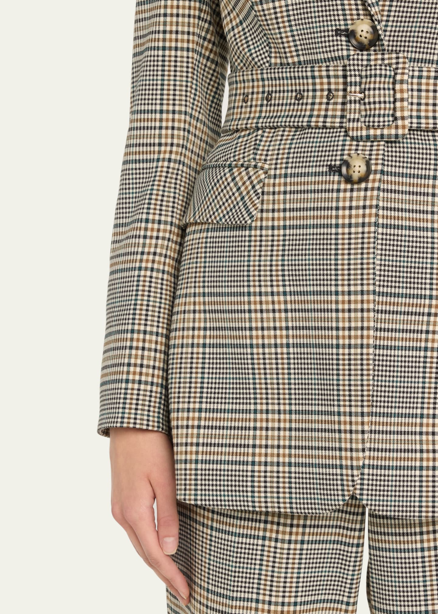 Veronica Beard Ryanne Belted Dickey Jacket Image 5 of 5