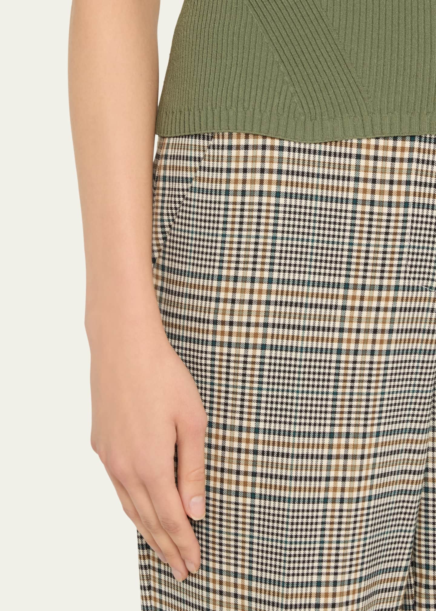 Veronica Beard Sid Sleeveless Ribbed Top Image 5 of 5